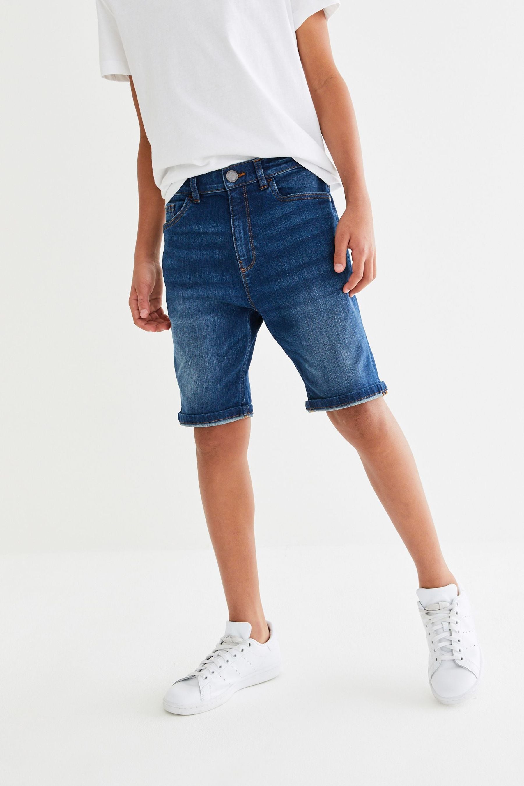 Blue Denim Shorts (3-16yrs)