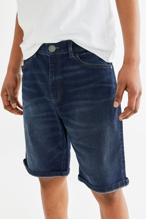 Dark Blue Denim Shorts (3-16yrs)