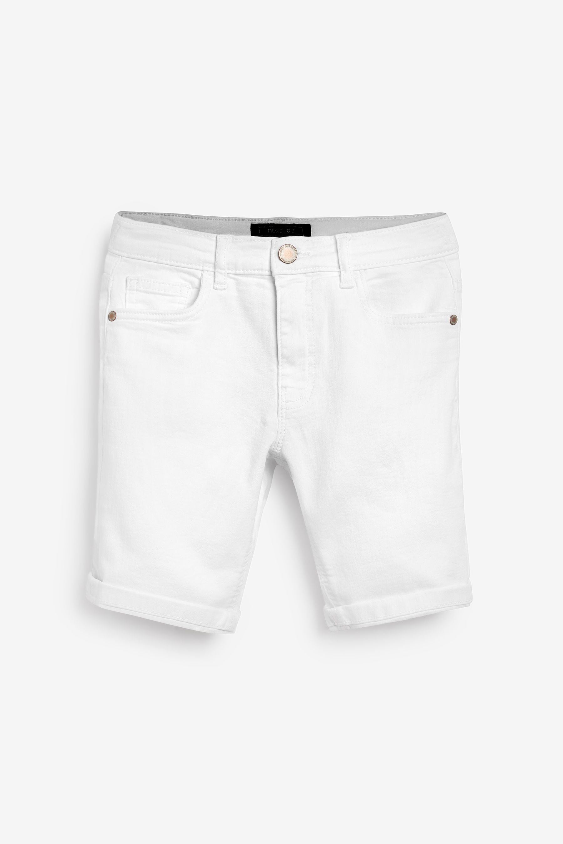 White Denim Shorts (3mths-16yrs)