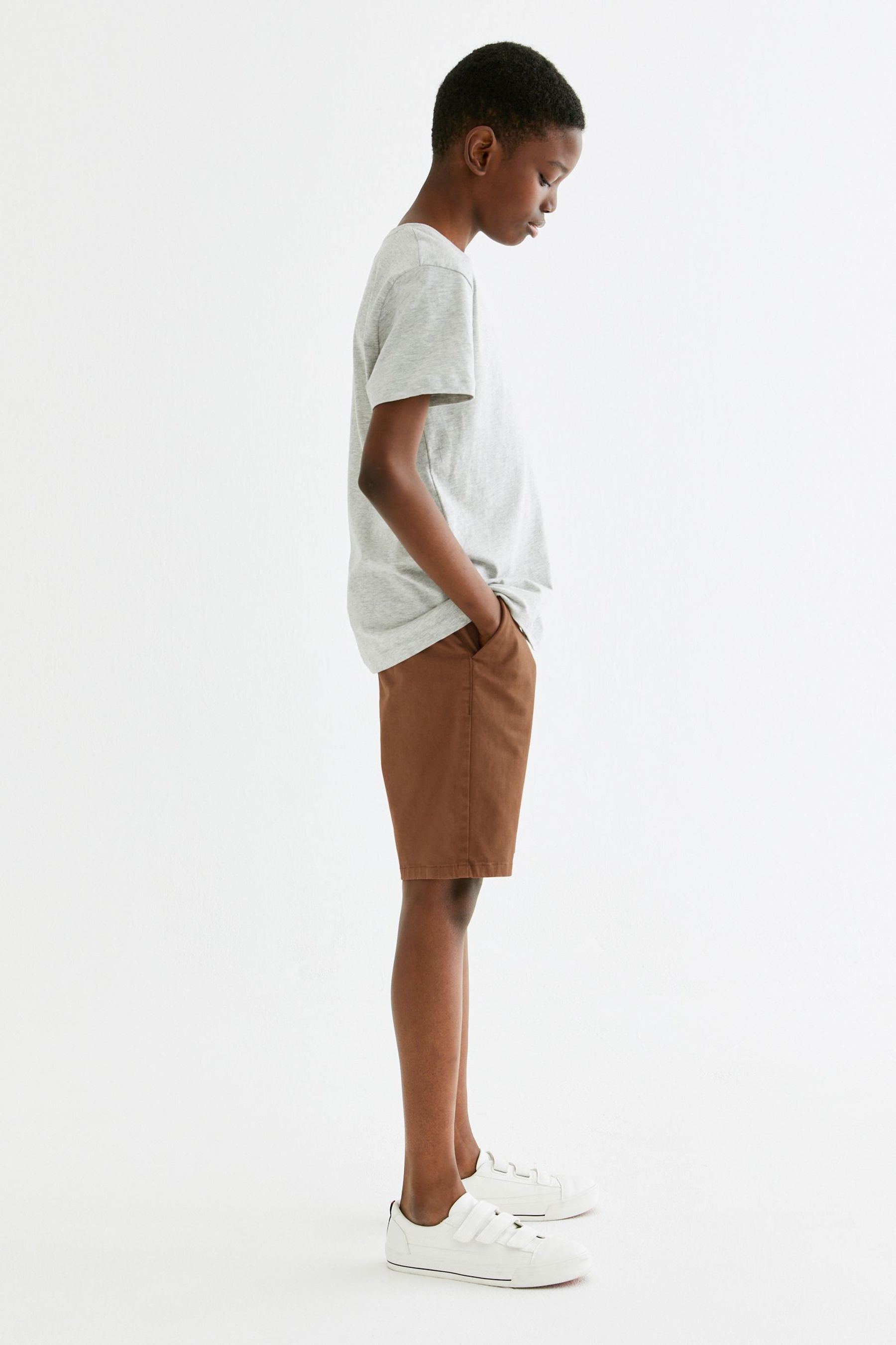 Tan/Brown Chino Shorts (3-16yrs)