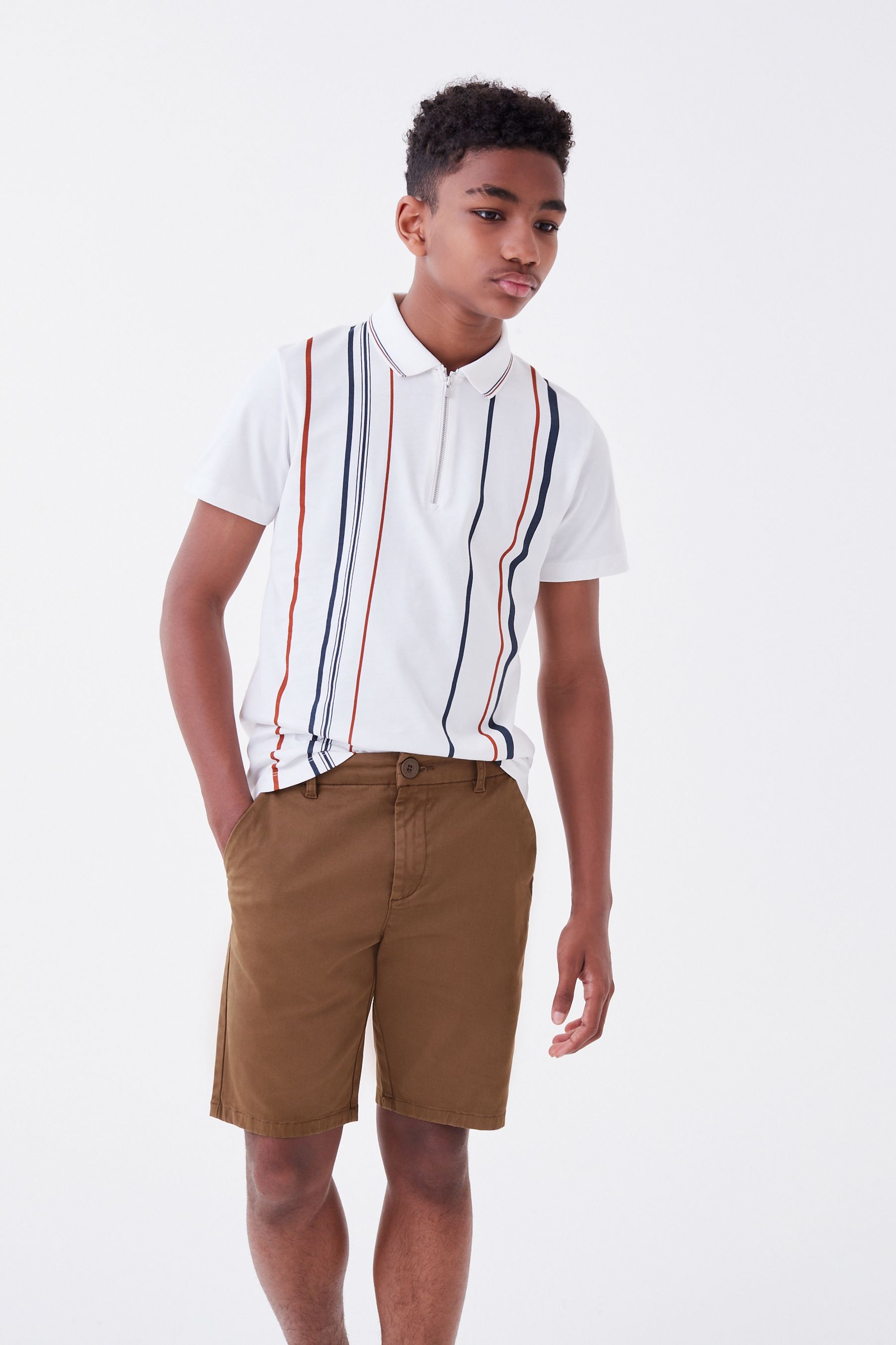 Tan/Brown Chino Shorts (3-16yrs)