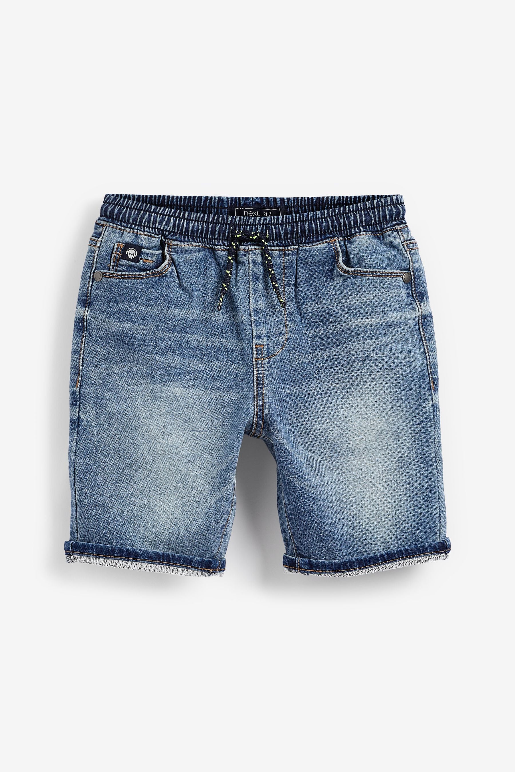 Light Blue Jersey Denim Shorts (3-16yrs)