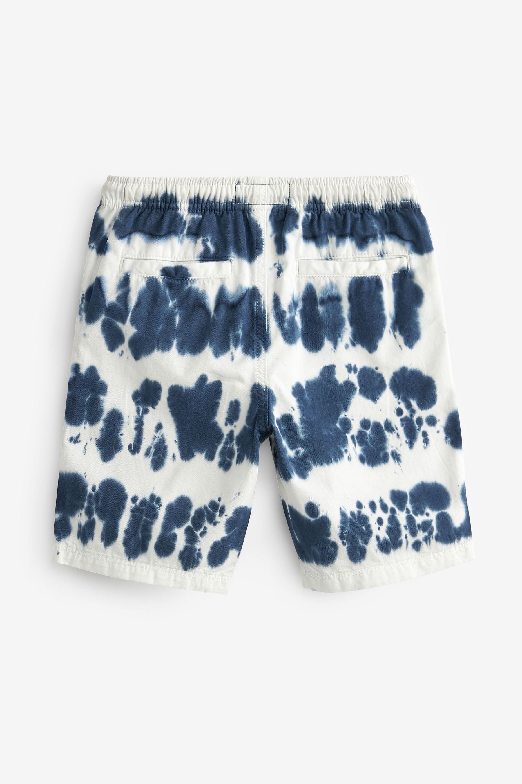 Navy/White Regular Fit Pull-On Shorts (3-16yrs)