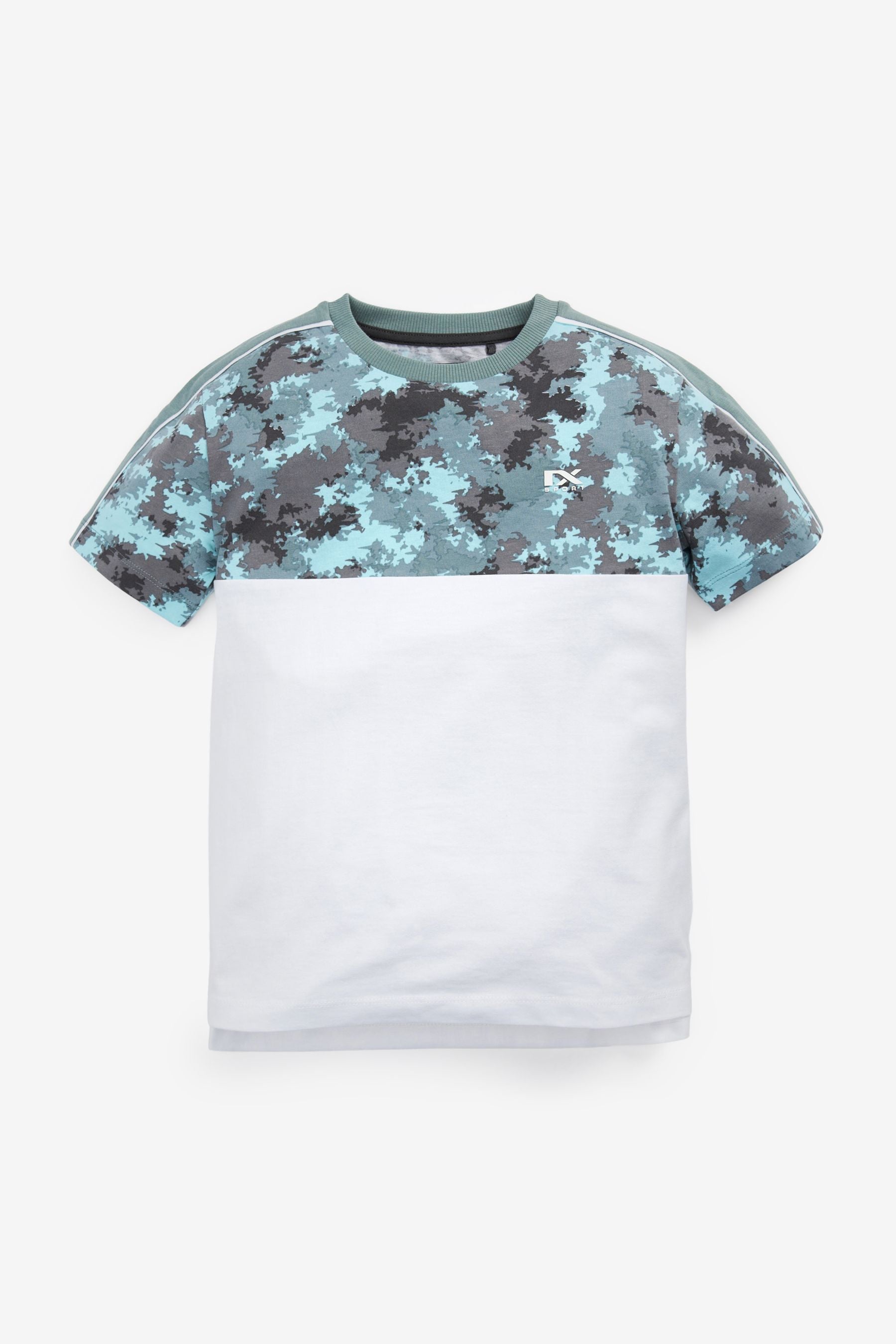 Camouflage Blues 3 Pack Short Sleeve T-Shirts (3-16yrs)