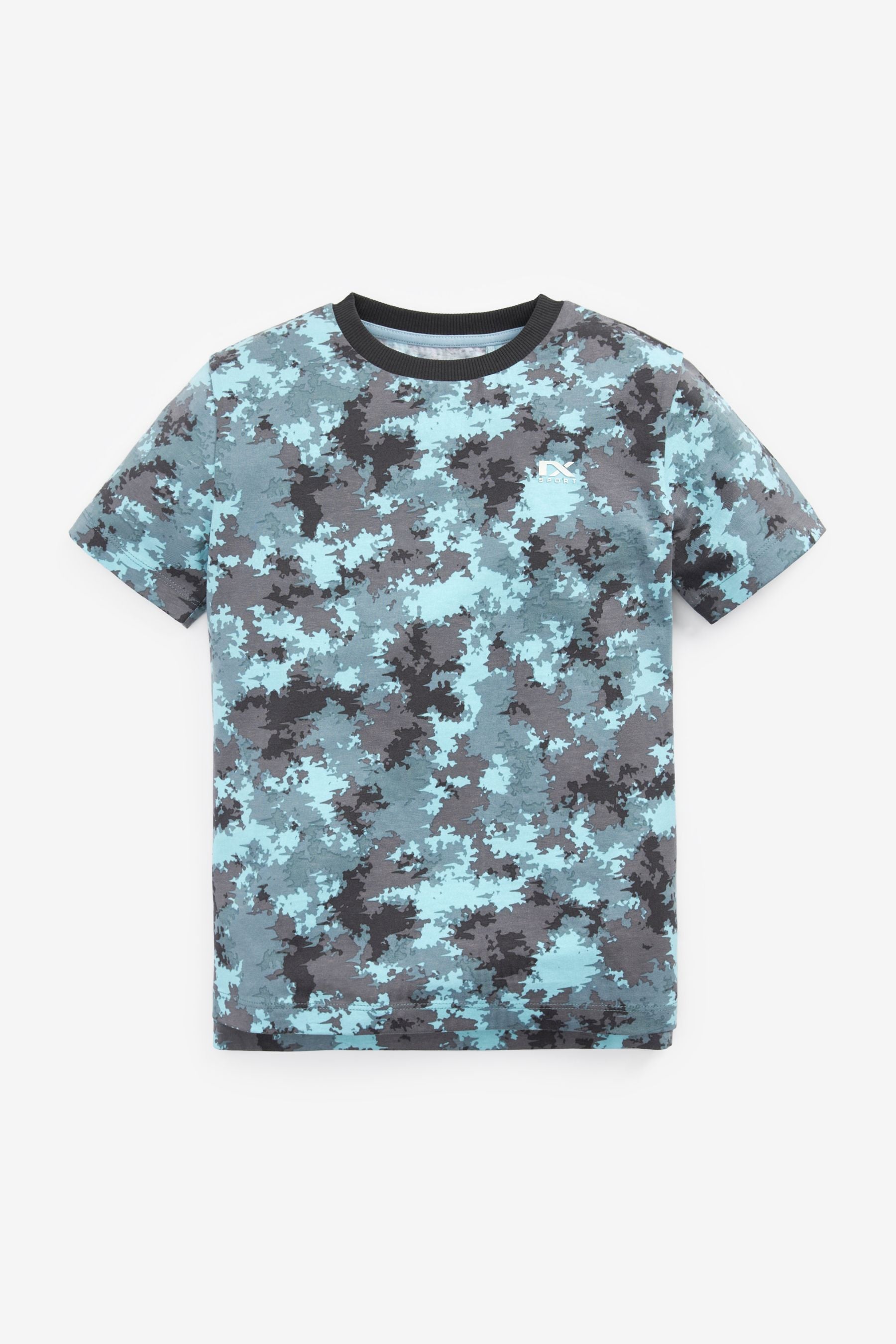 Camouflage Blues 3 Pack Short Sleeve T-Shirts (3-16yrs)