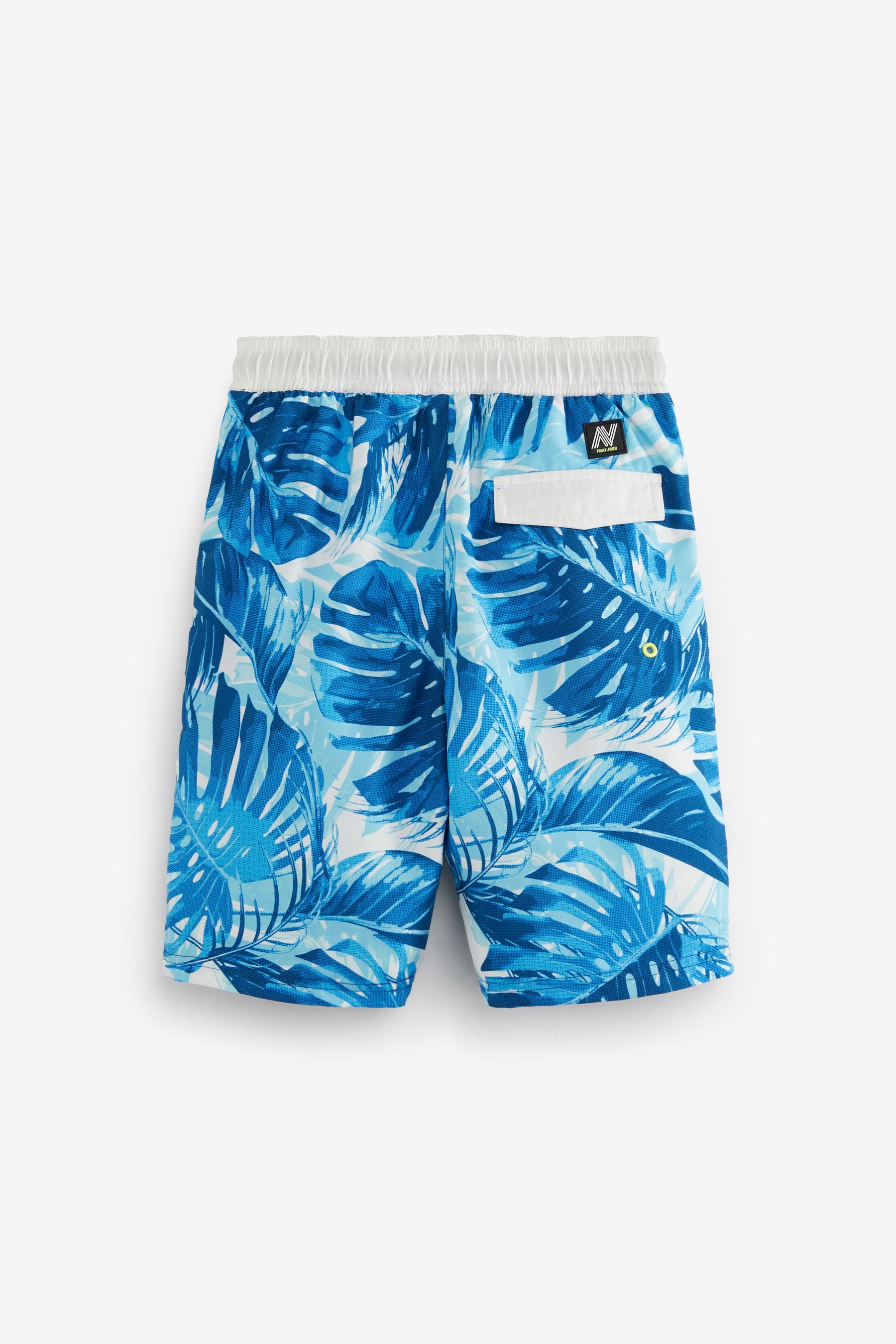 Blue Hawaiian Board Swim Shorts (3-16yrs)