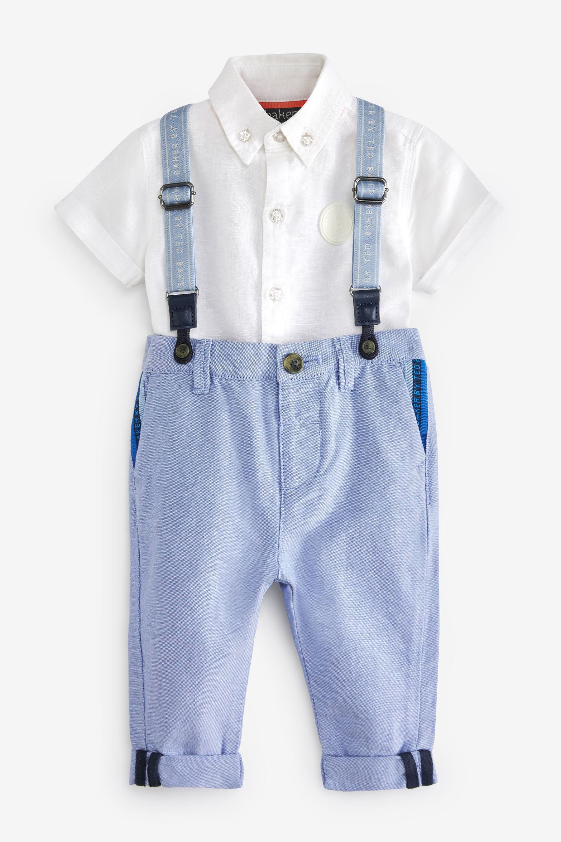 Baker by Ted Baker Shirt/ Trousers/Braces Set