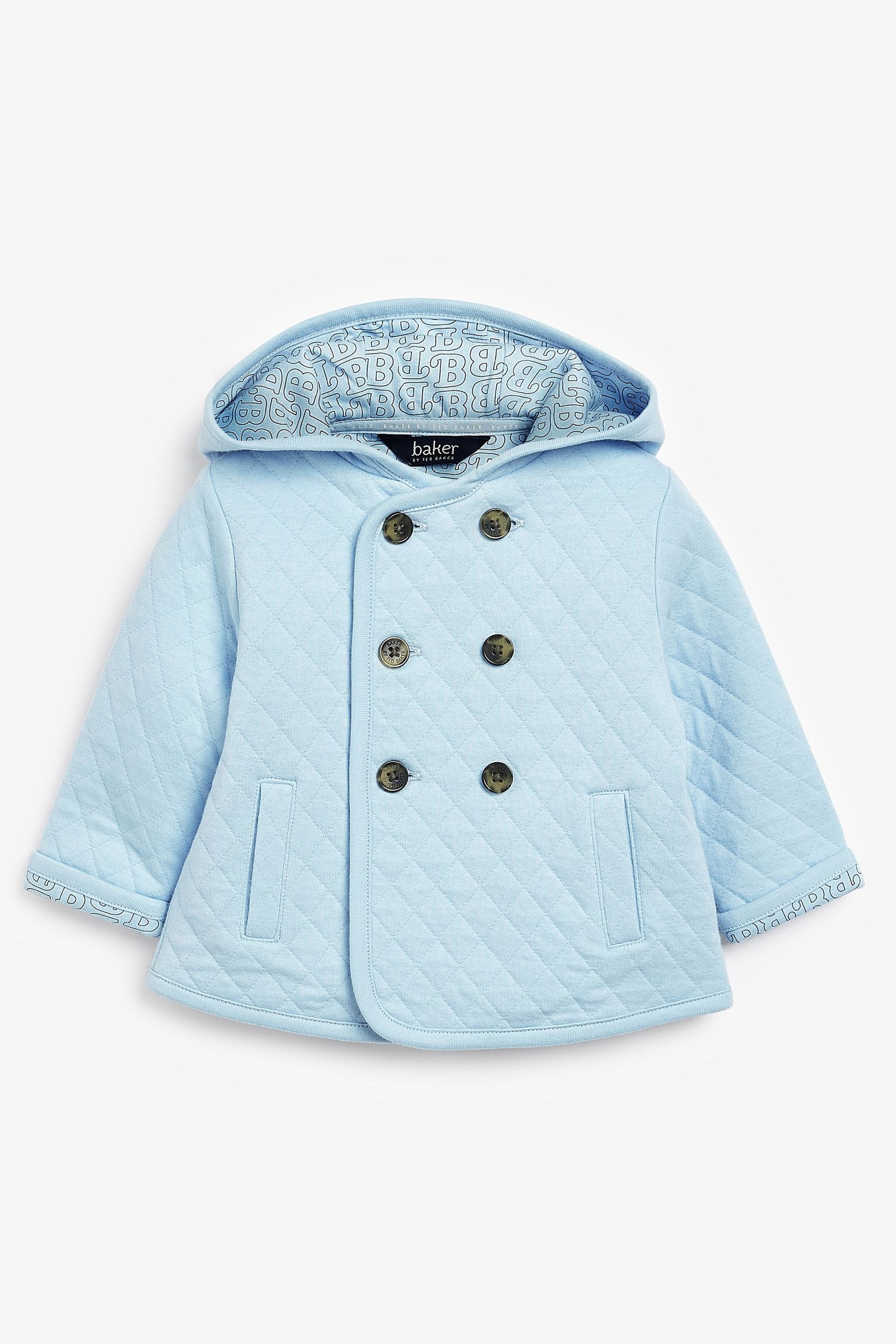 Baker by Ted Baker Blue Quilted Jacket