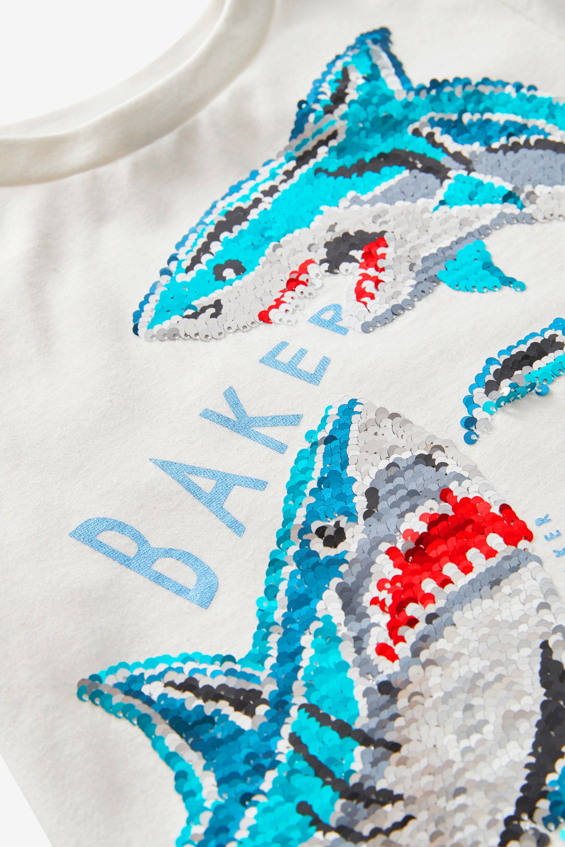 Baker by Ted Baker Shark Graphic T-Shirt