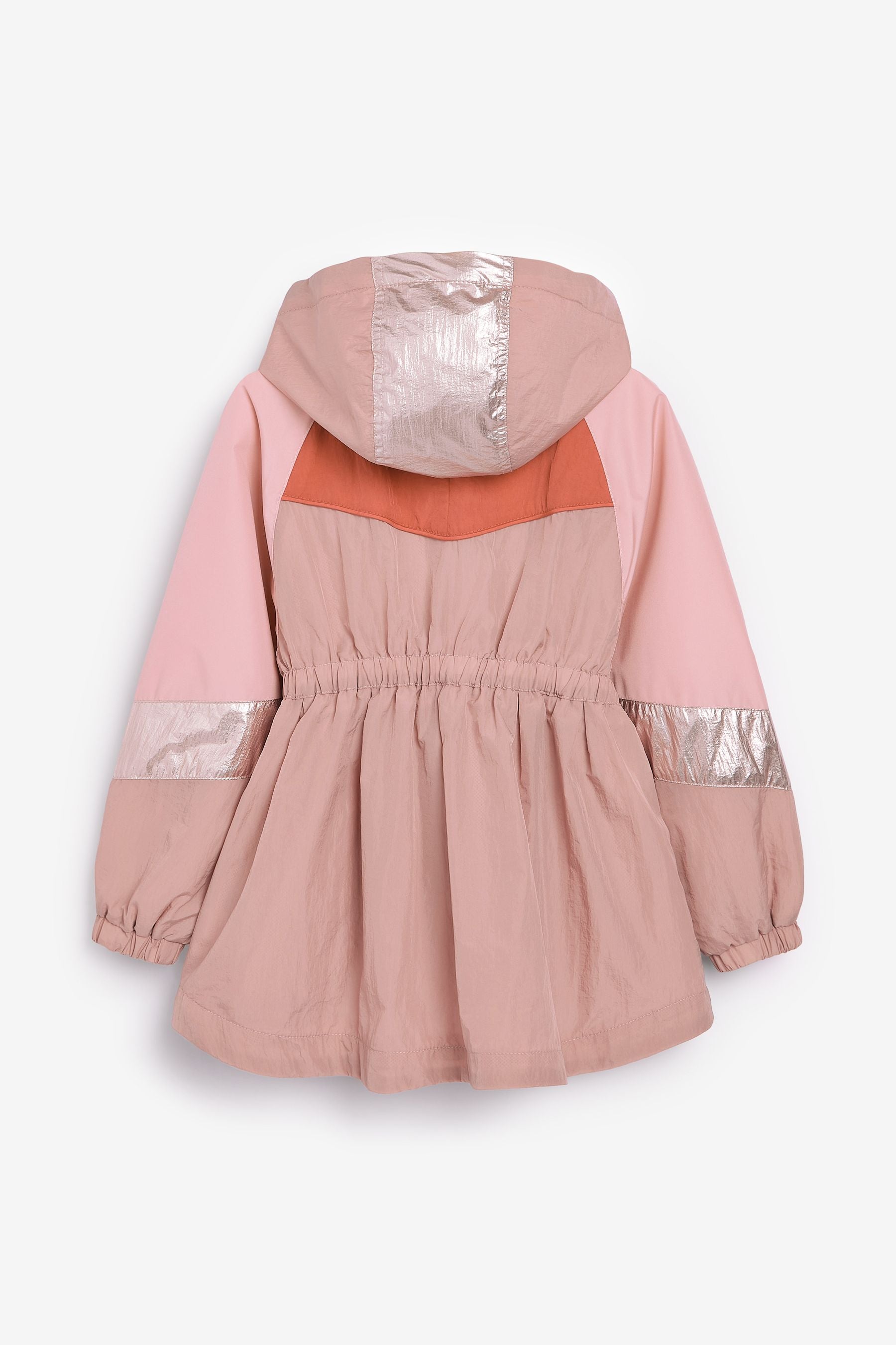 Pink Baker by Ted Baker Pink Colourblock Rain Mac Jacket