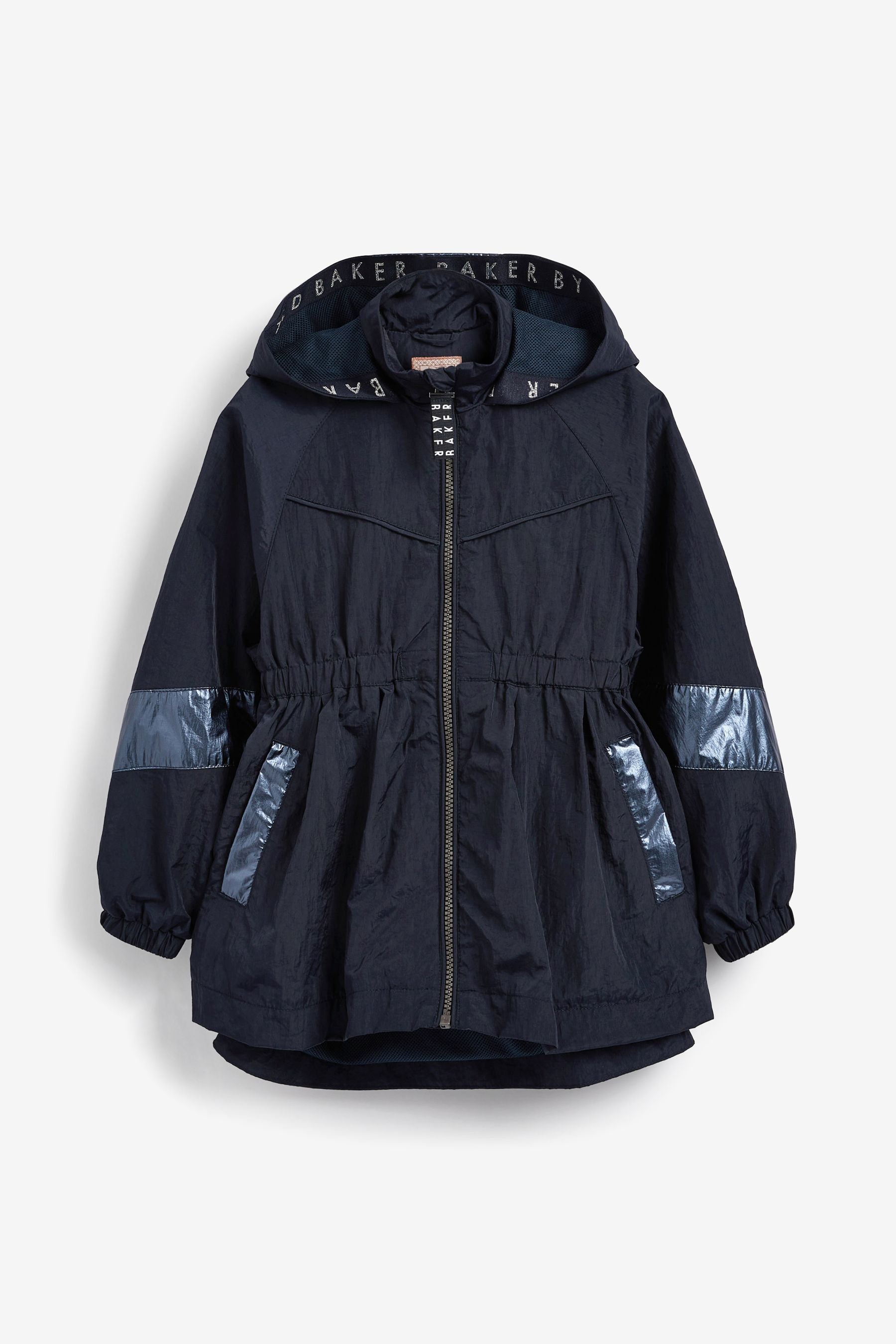 Navy Baker by Ted Baker Navy Rain Mac Jacket