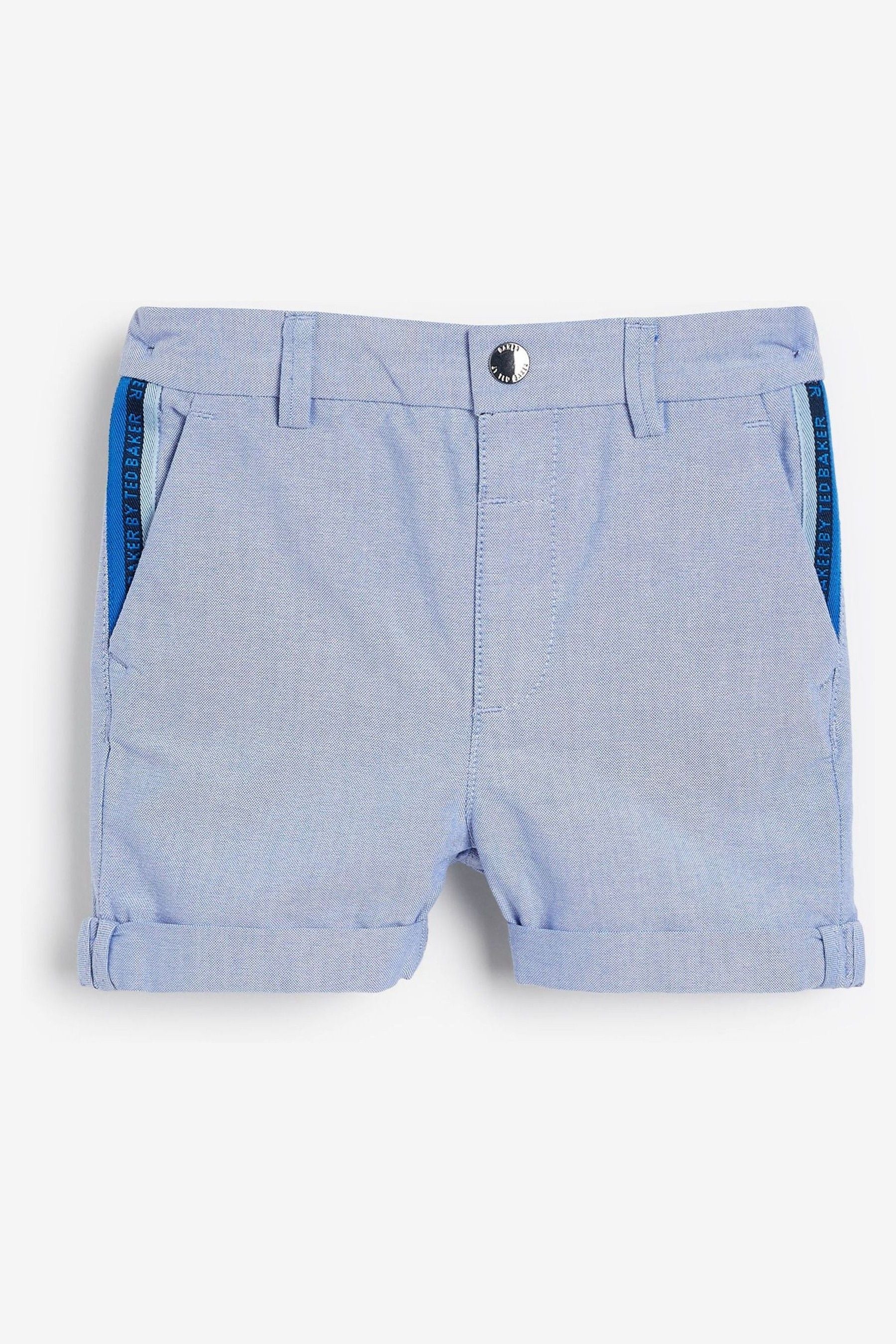 Baker by Ted Baker	Blue Oxford Shorts