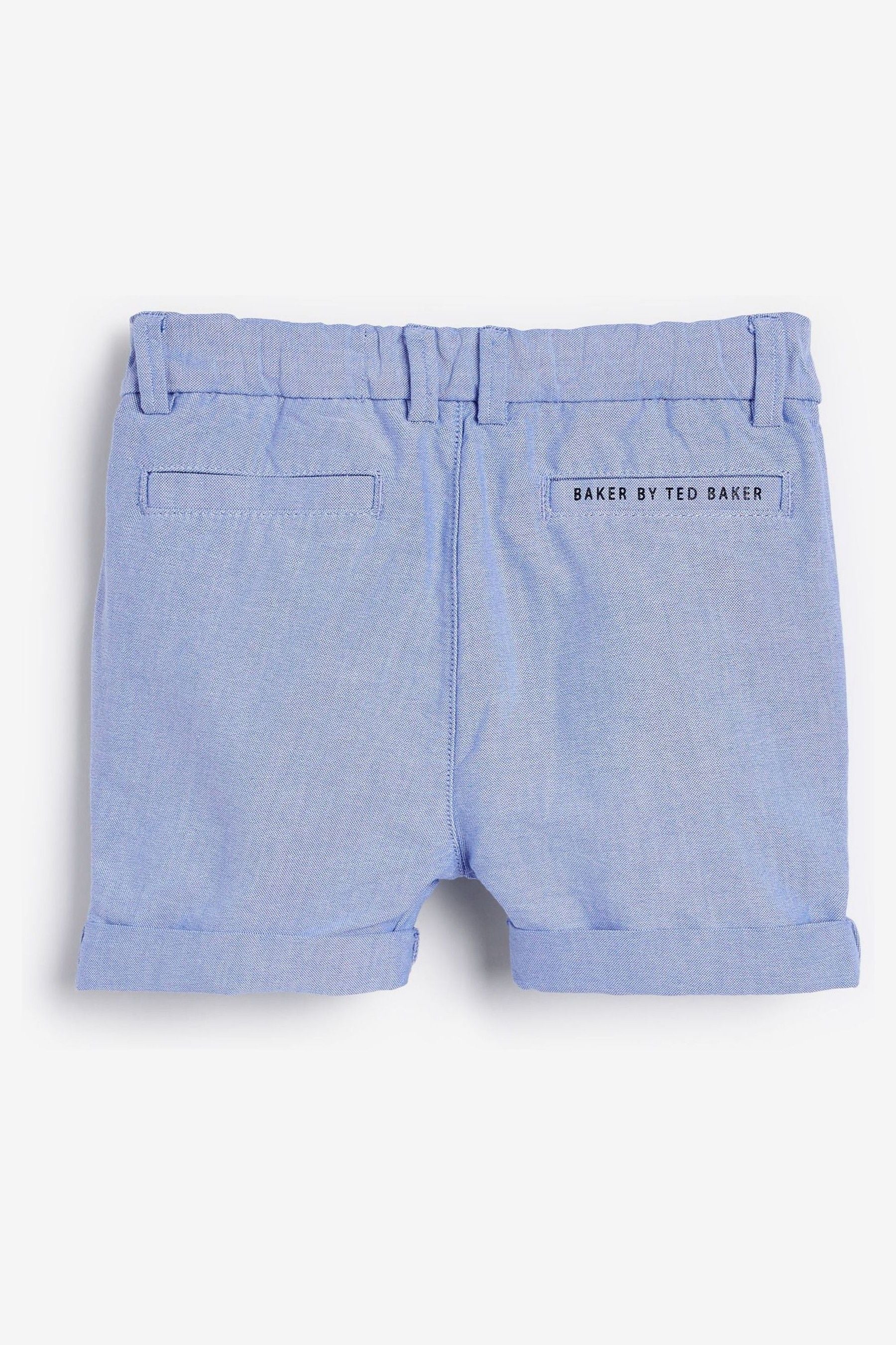 Baker by Ted Baker	Blue Oxford Shorts