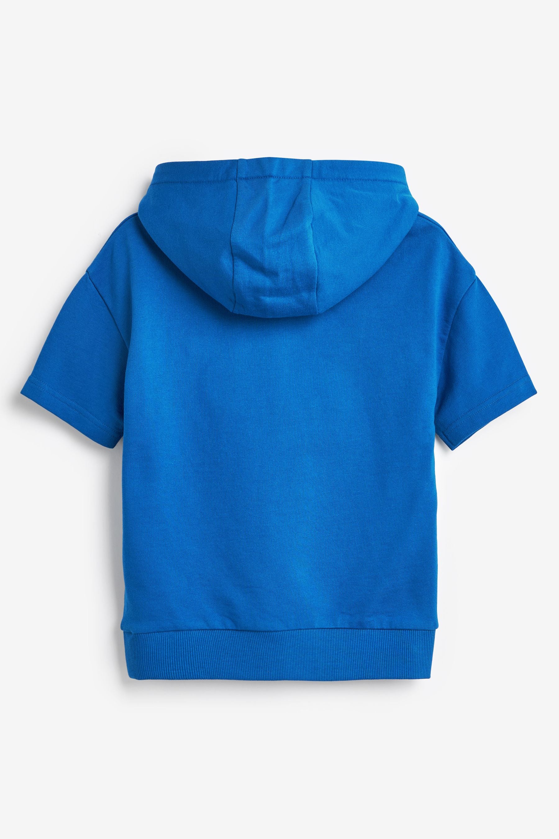 Baker by Ted Baker Boys Blue Short Sleeve Hoodie