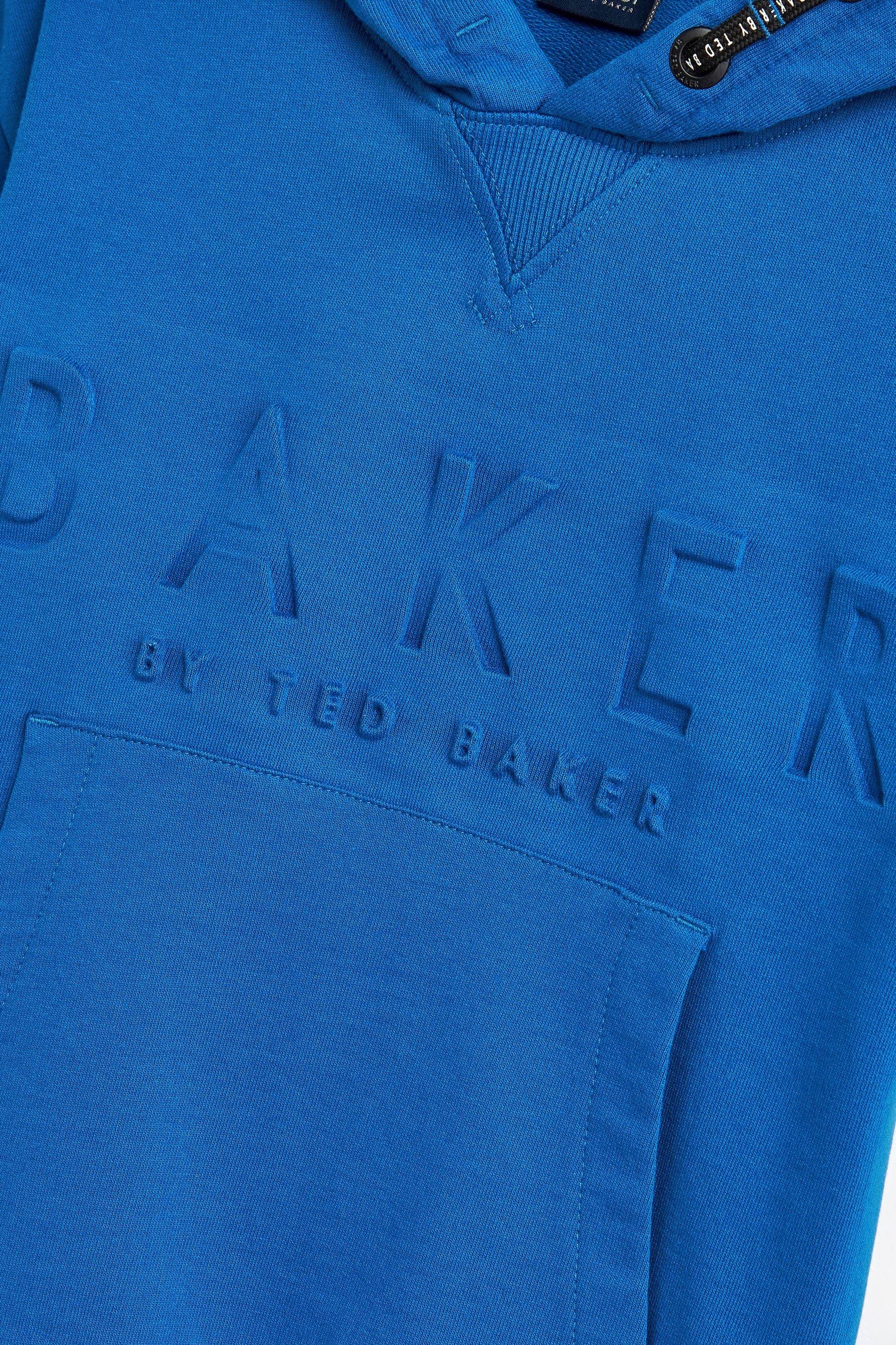 Baker by Ted Baker Boys Blue Short Sleeve Hoodie