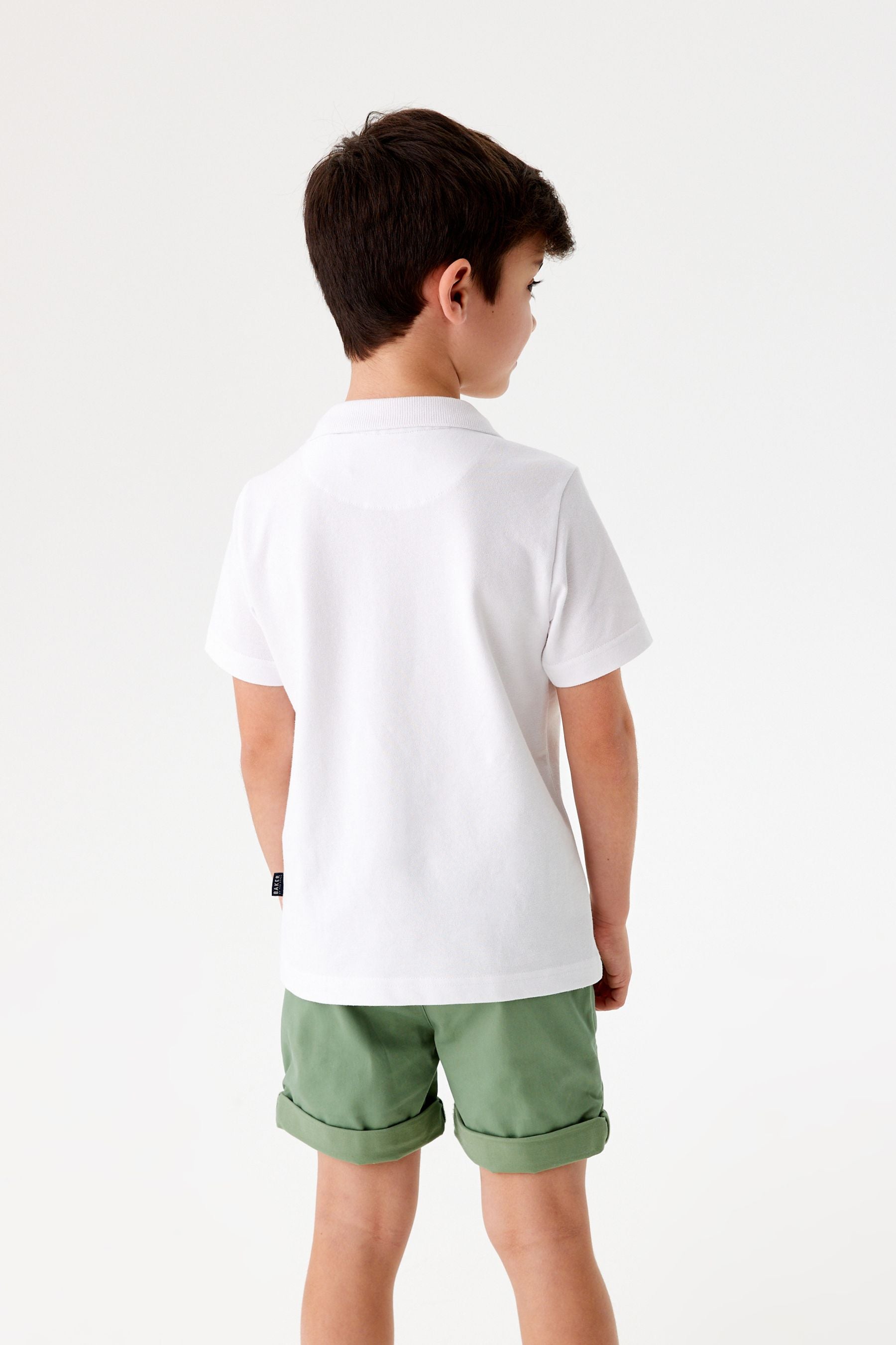 Baker by Ted Baker Boys White Polo Shirt