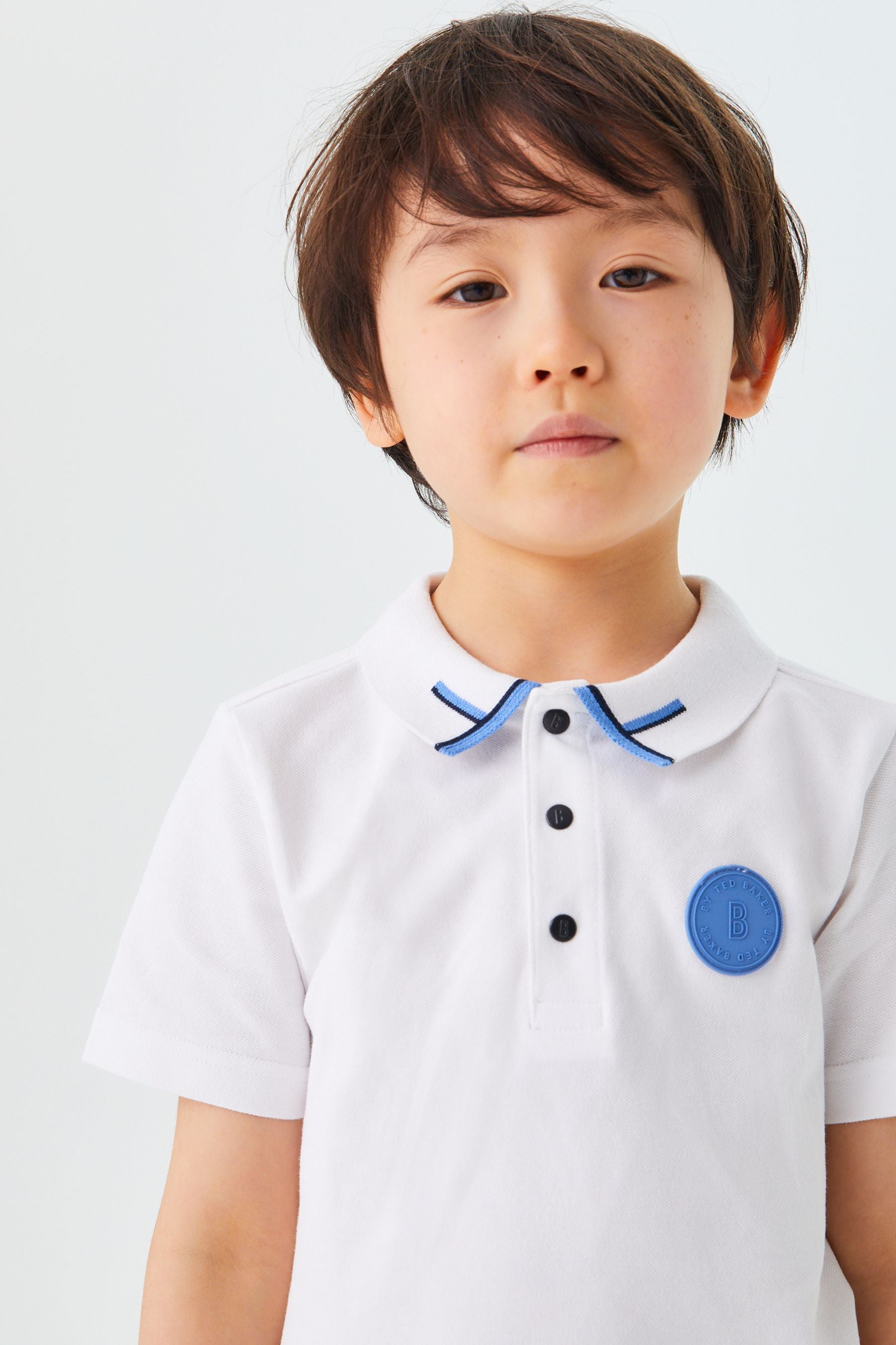 Baker by Ted Baker Boys White Polo Shirt