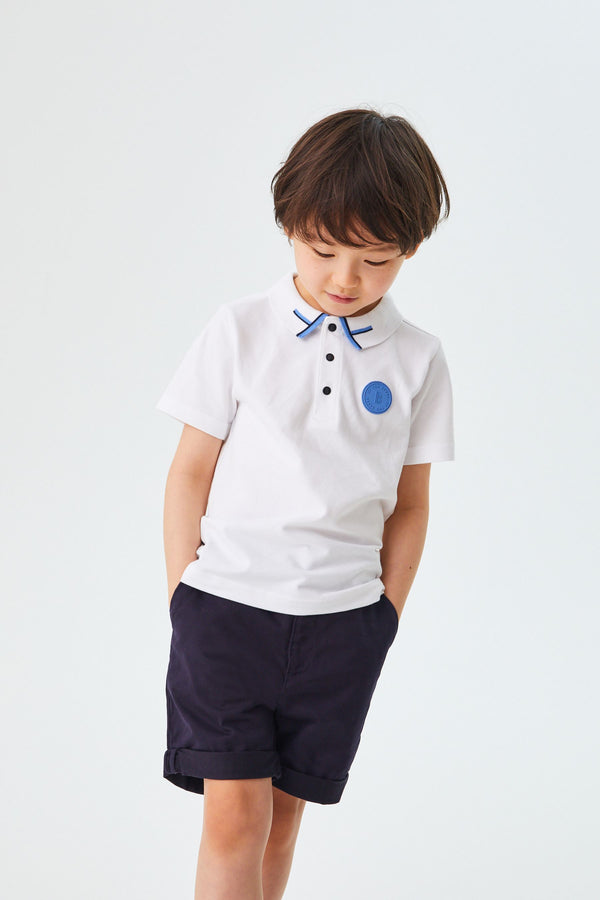 Baker by Ted Baker Boys White Polo Shirt