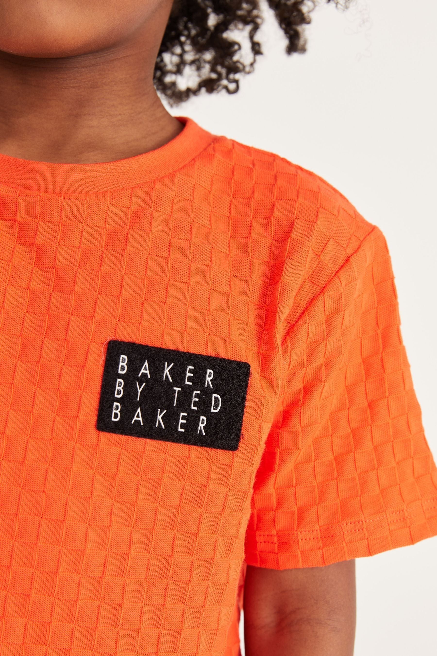 Baker by Ted Baker Basket Weave T-Shirt