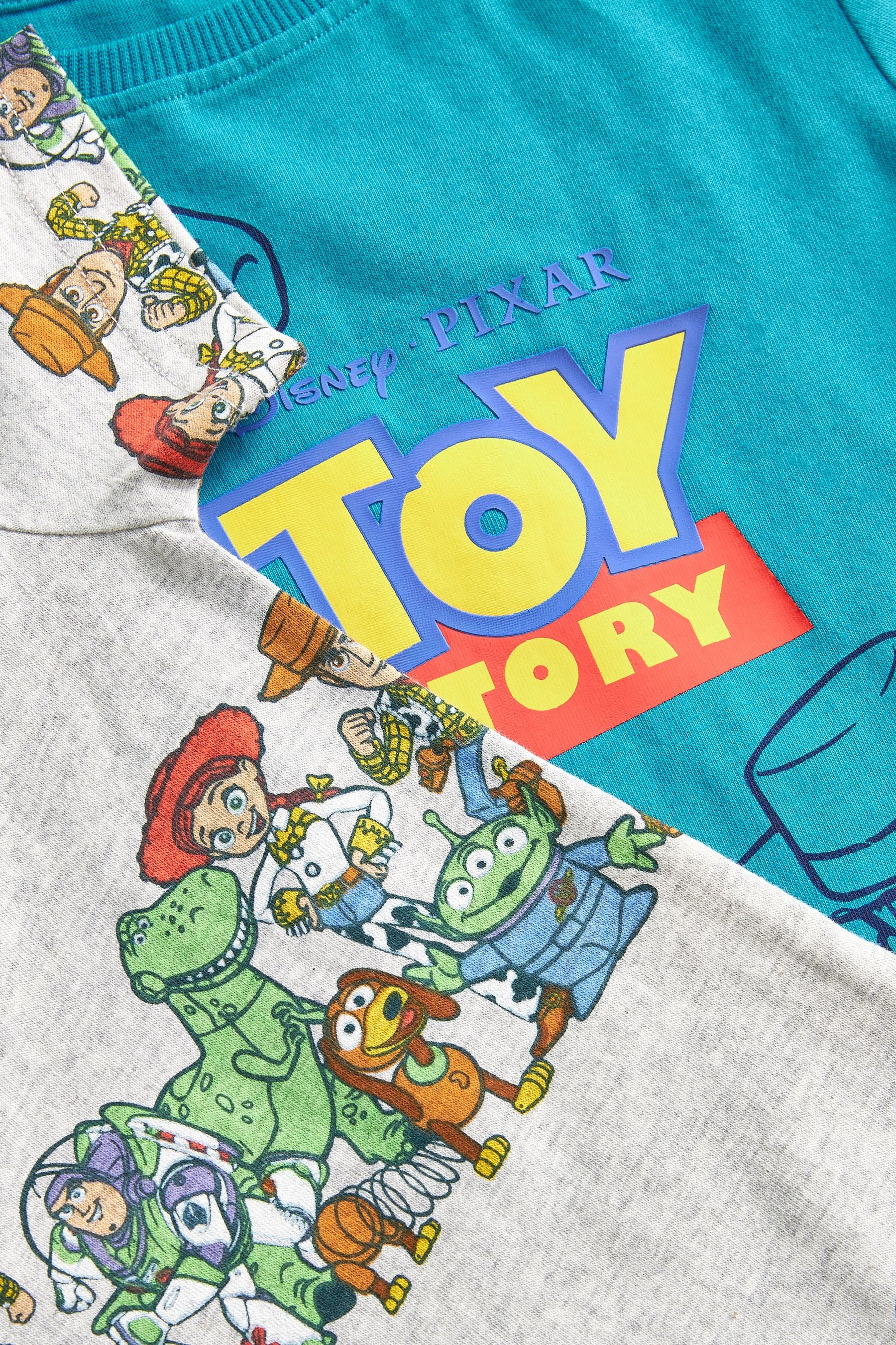 Blue/Grey Toy Story 2 Pack Short Pyjamas (9mths-8yrs)