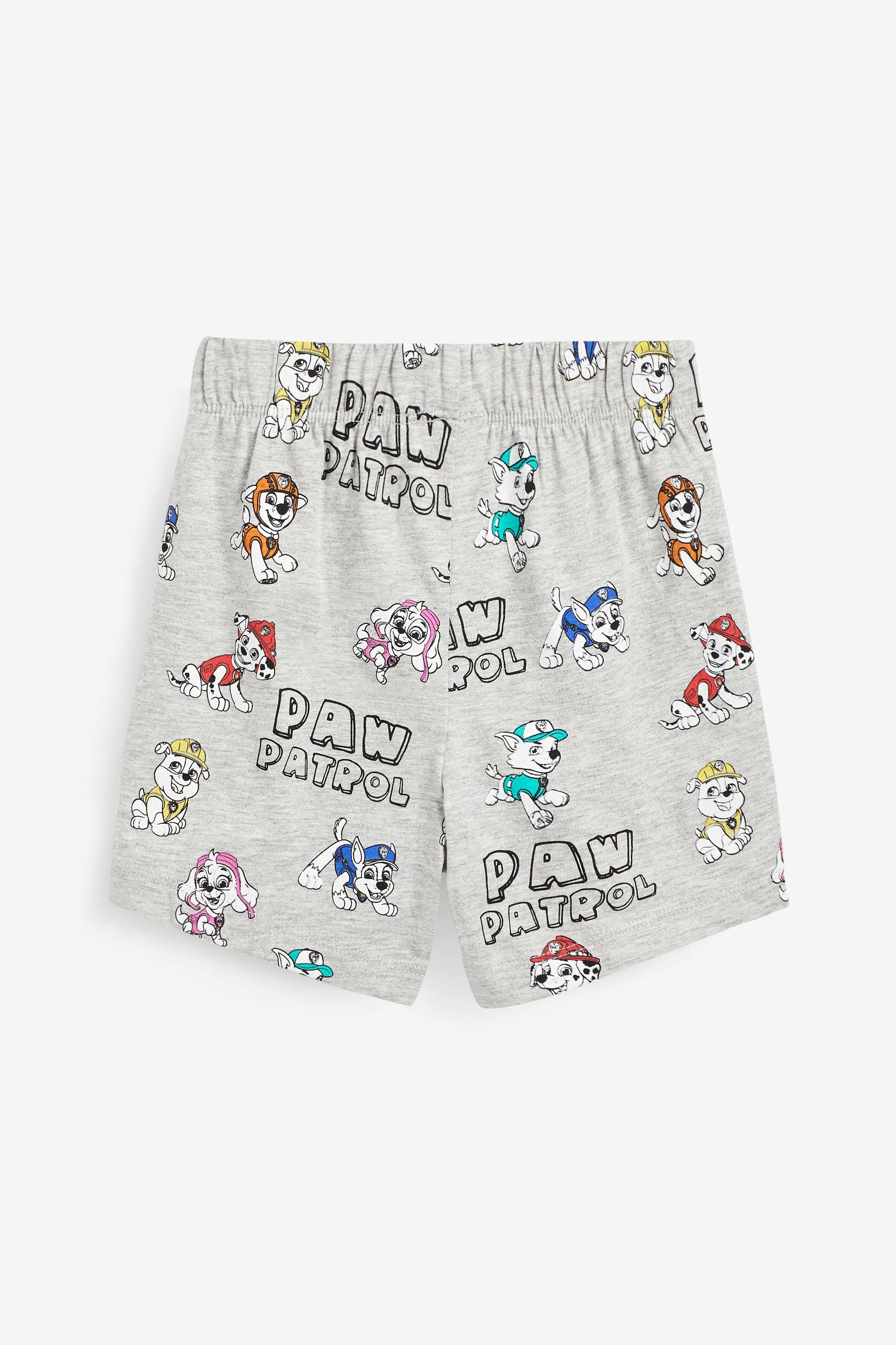 Green/White/Grey PAW Patrol 3 Pack Short Pyjamas (9mths-8yrs)