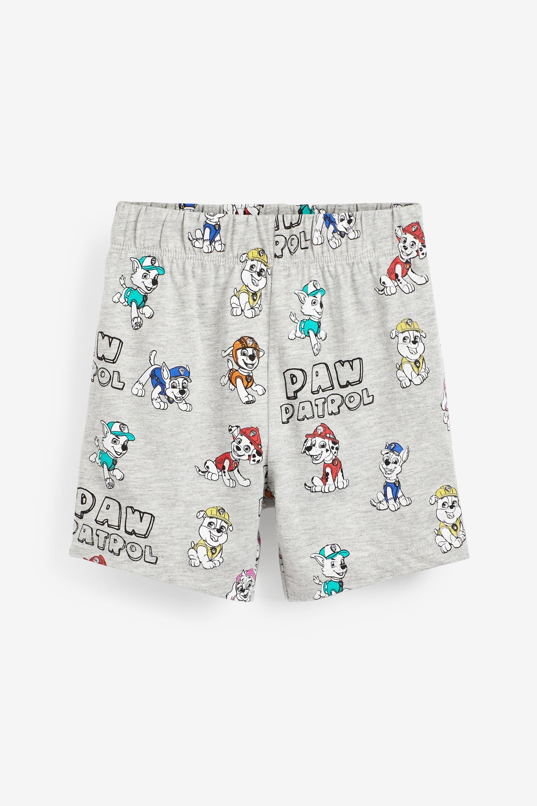 Green/White/Grey PAW Patrol 3 Pack Short Pyjamas (9mths-8yrs)