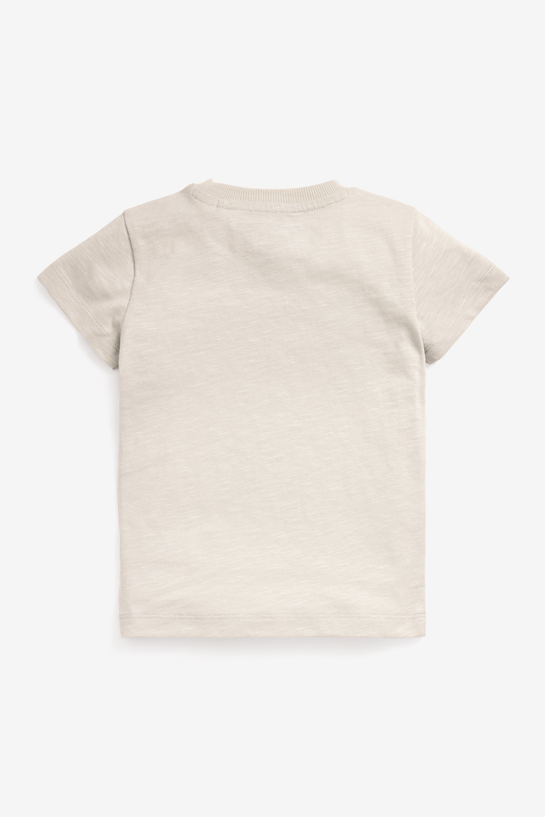 Grey Digger Short Sleeve Character T-Shirt (3mths-7yrs)