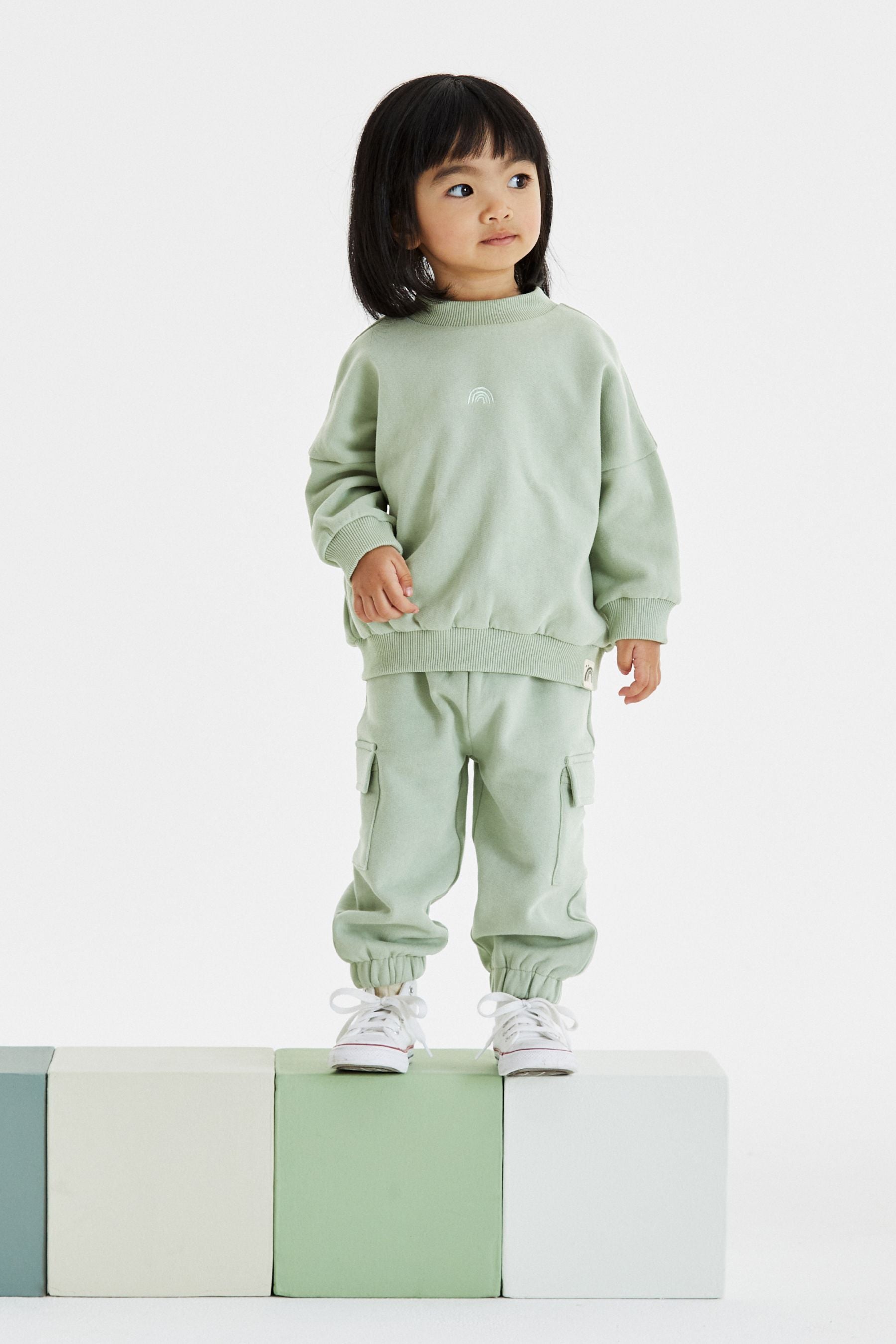 Sage Green Joggers (3mths-7yrs)