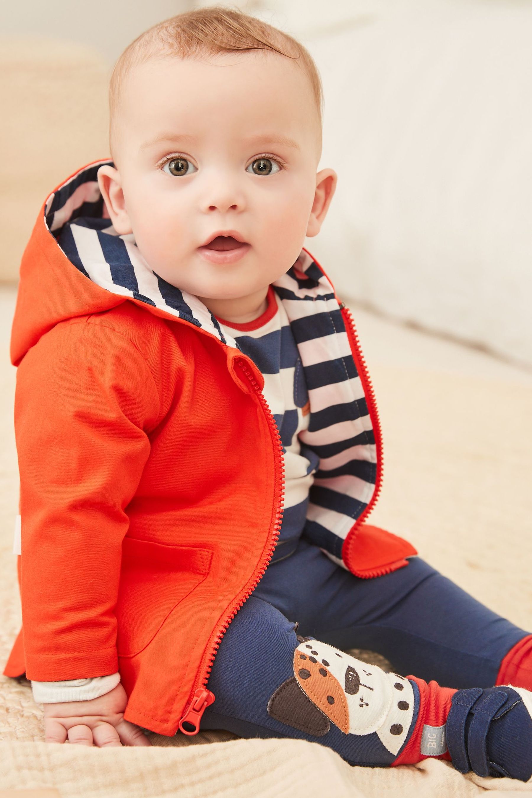 Red Baby Jacket (0mths-2yrs)