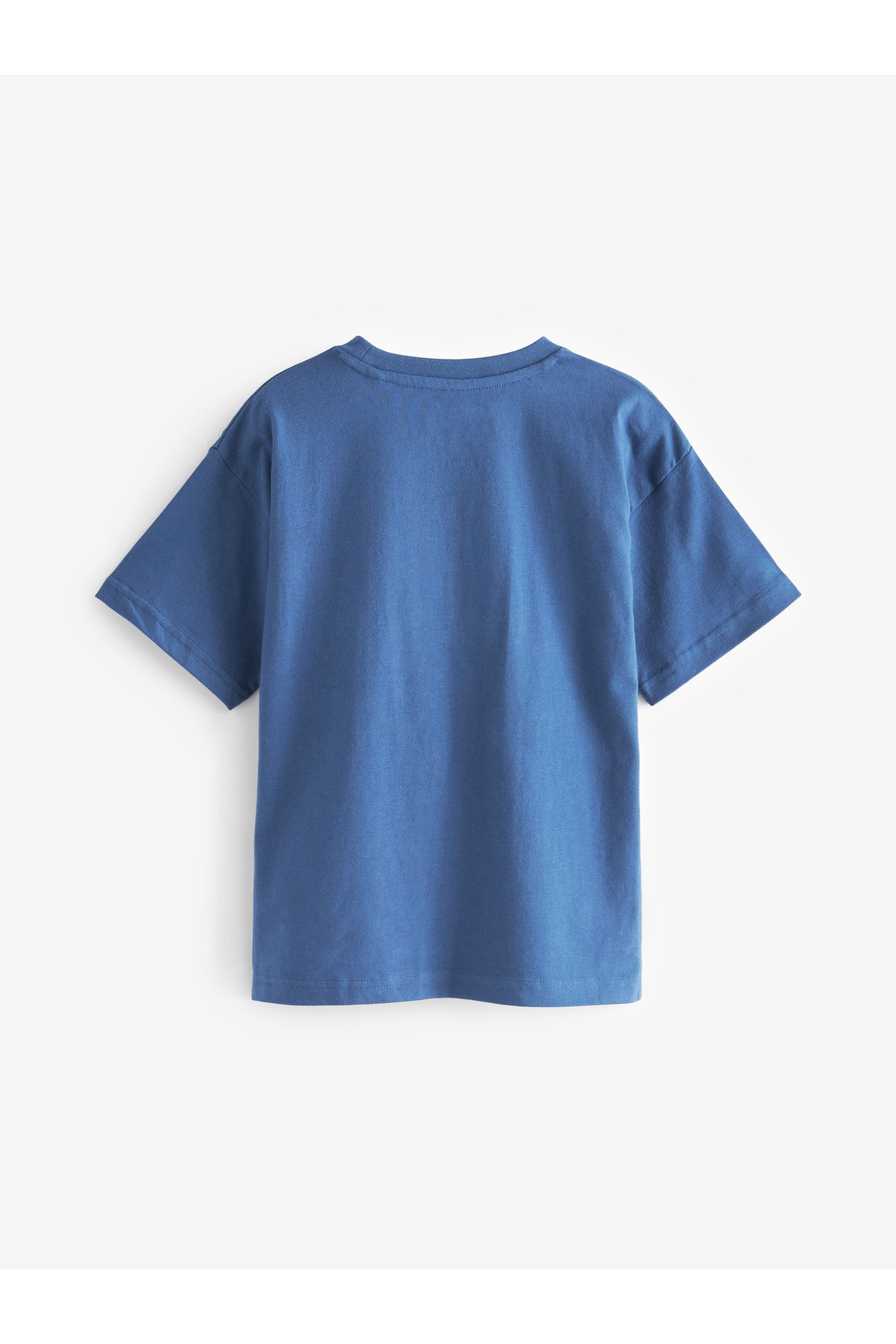 Grogu Navy Blue Short Sleeve Christmas T-Shirt (3-16yrs)