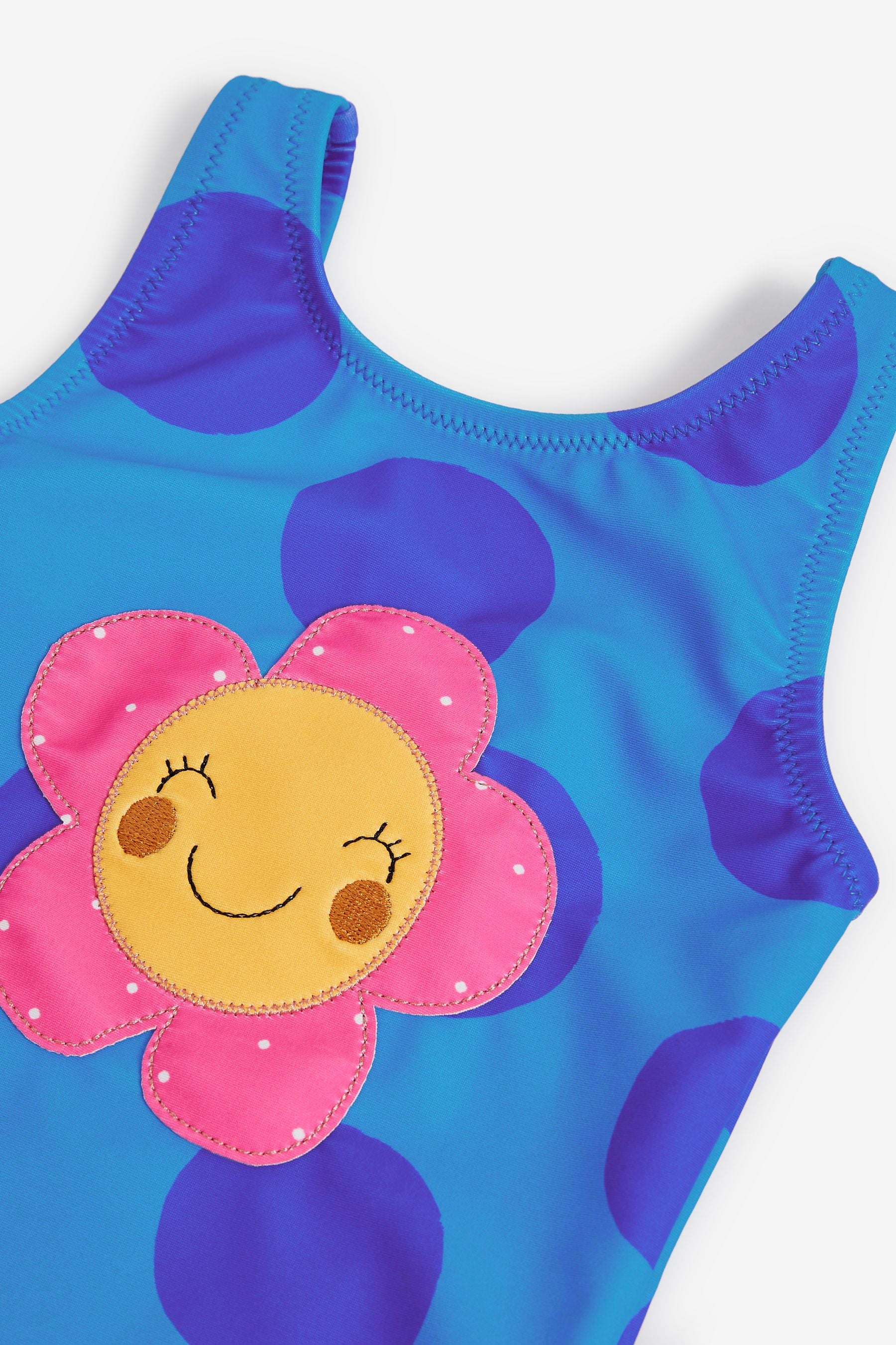 Cobalt Blue Appliqu Character Swimsuit (3mths-7yr