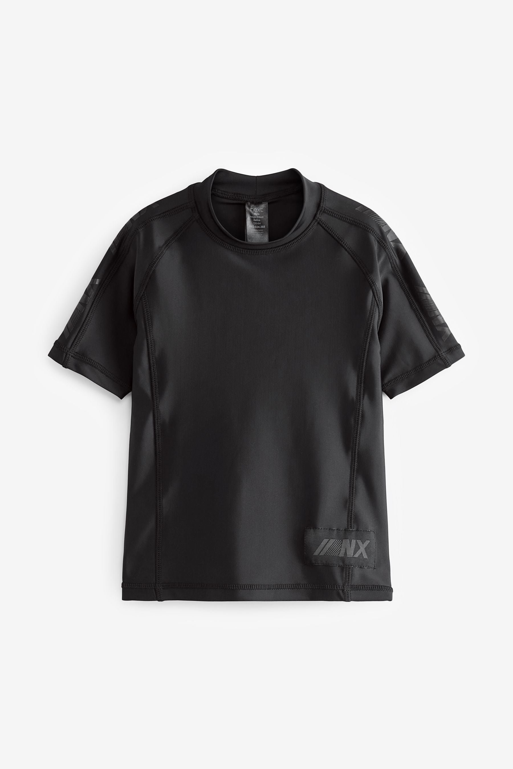 Black Rash Vest (3-16yrs)