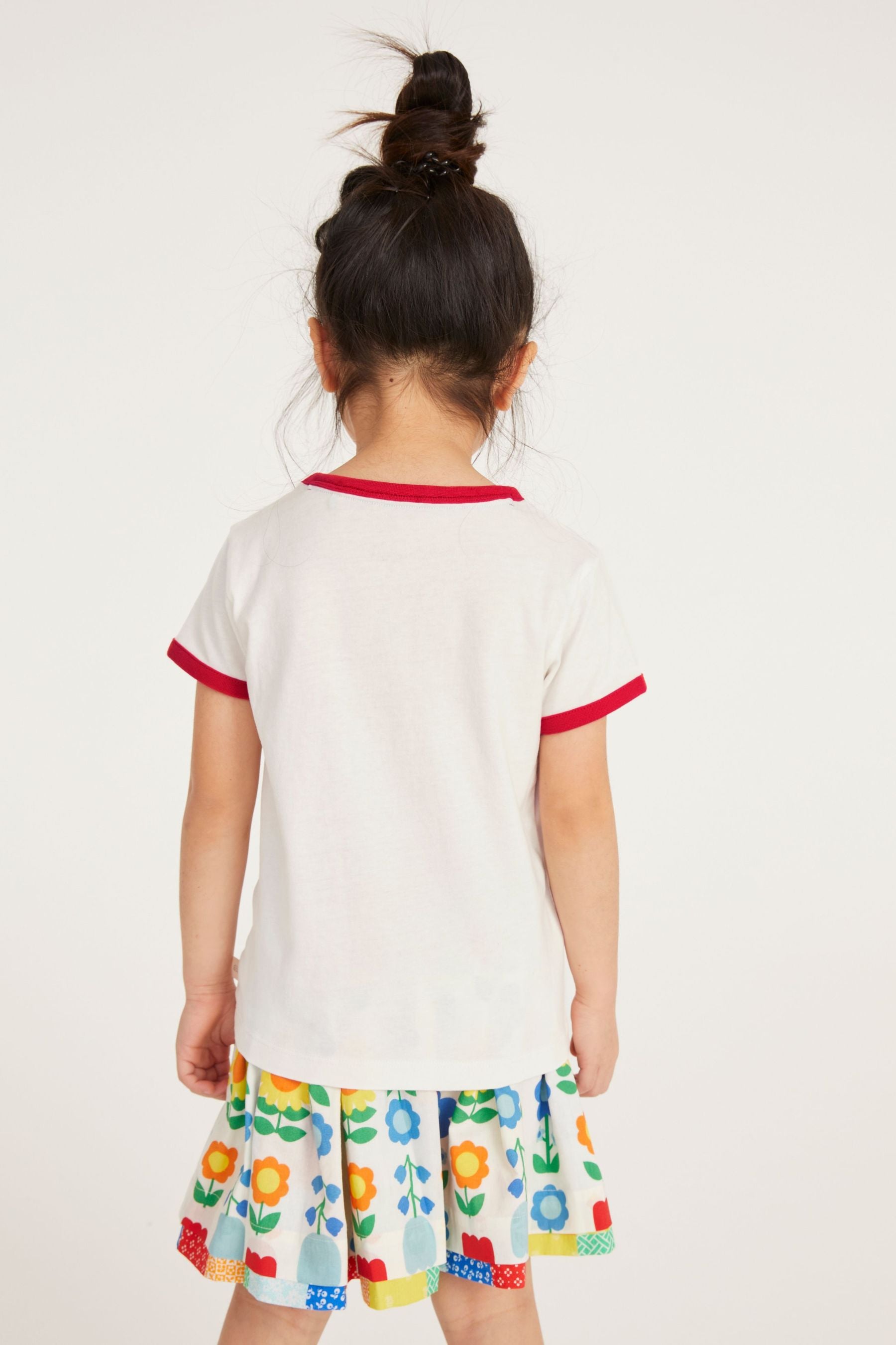 White Little Bird by Jools Oliver Short Sleeve T-Shirt