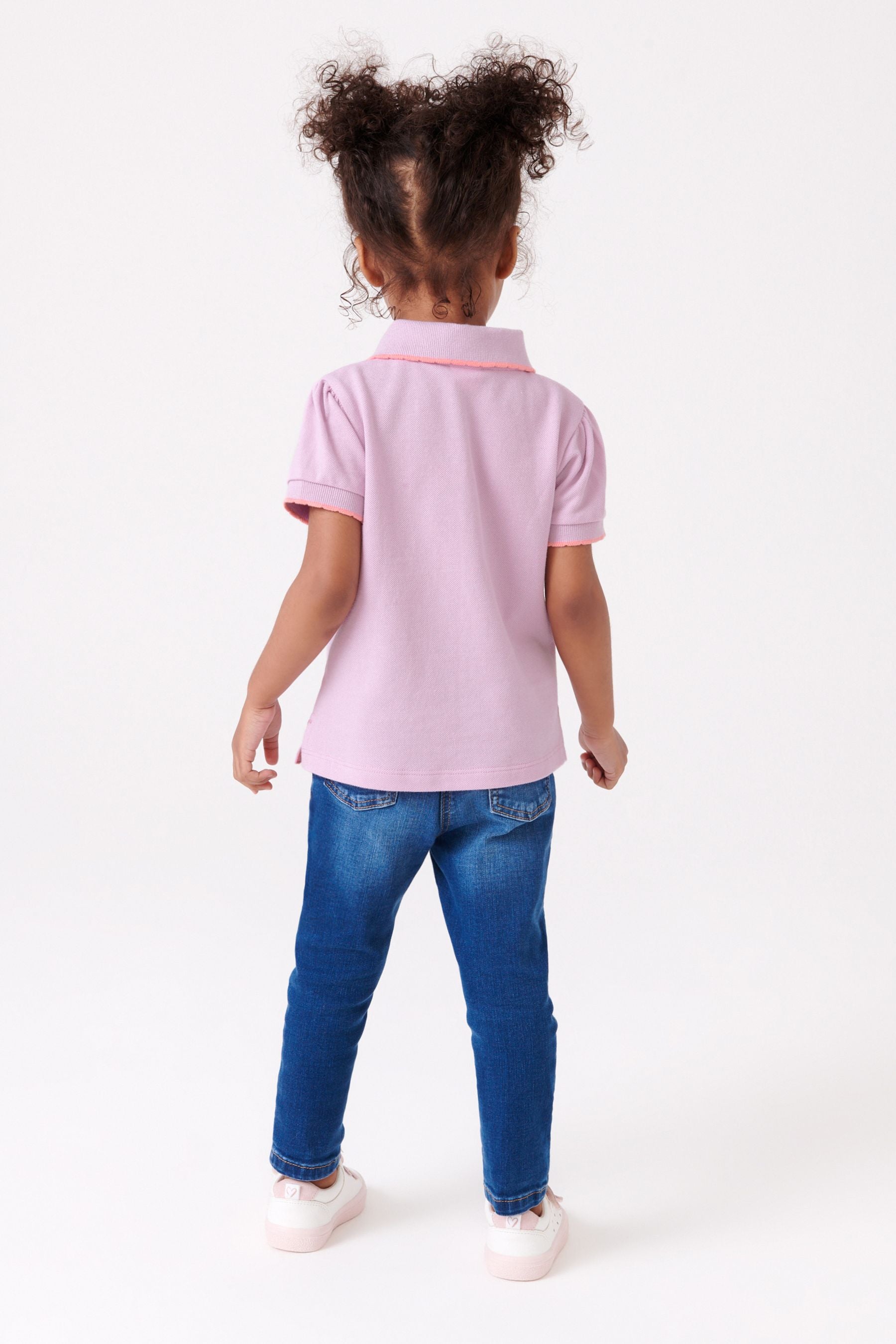 Lilac Purple Polo Top (3mths-7yrs)