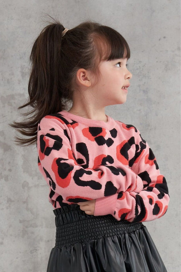 Angel & Rocket Hazel Animal Jacquard Jumper