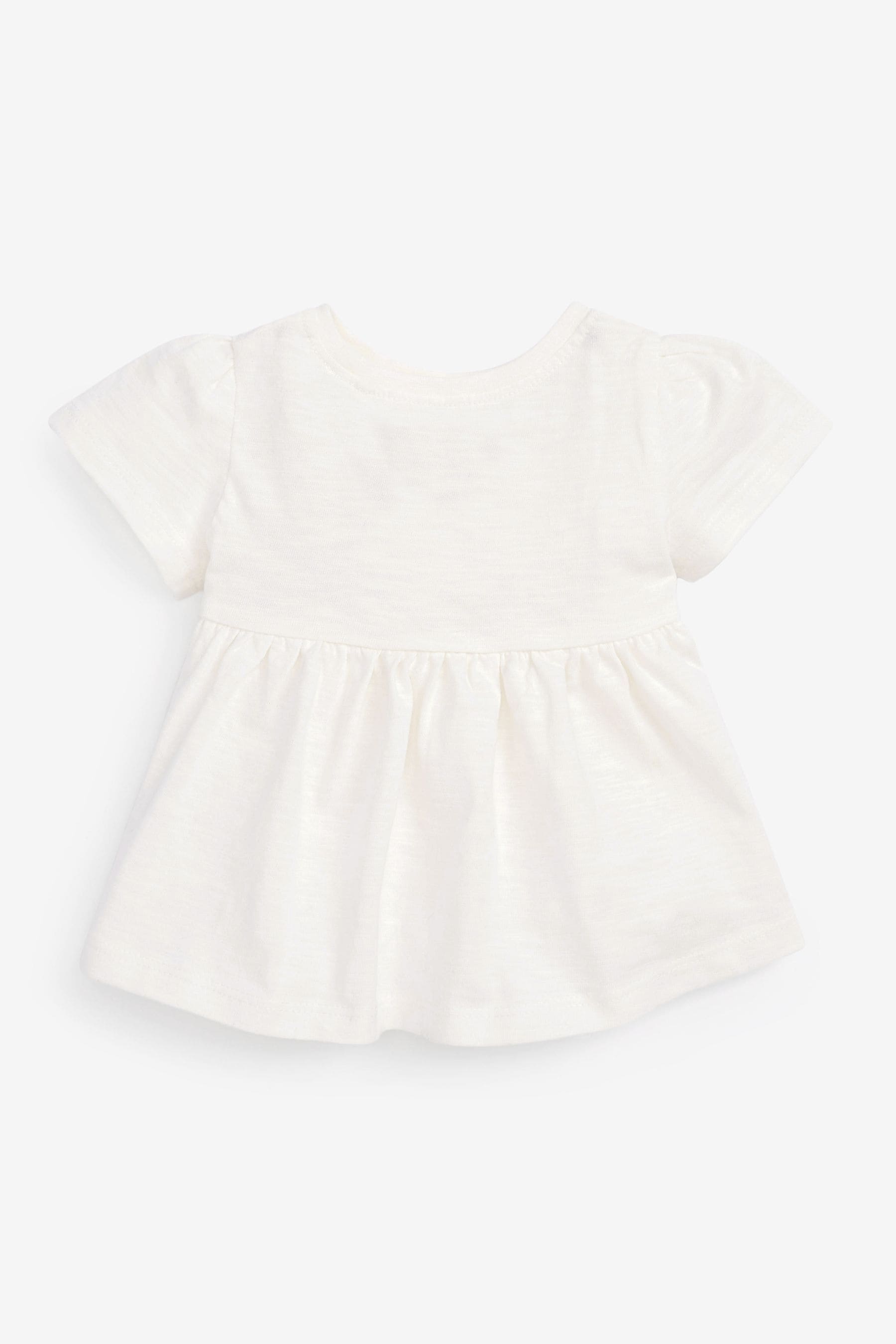 White Cotton T-Shirt (3mths-7yrs)