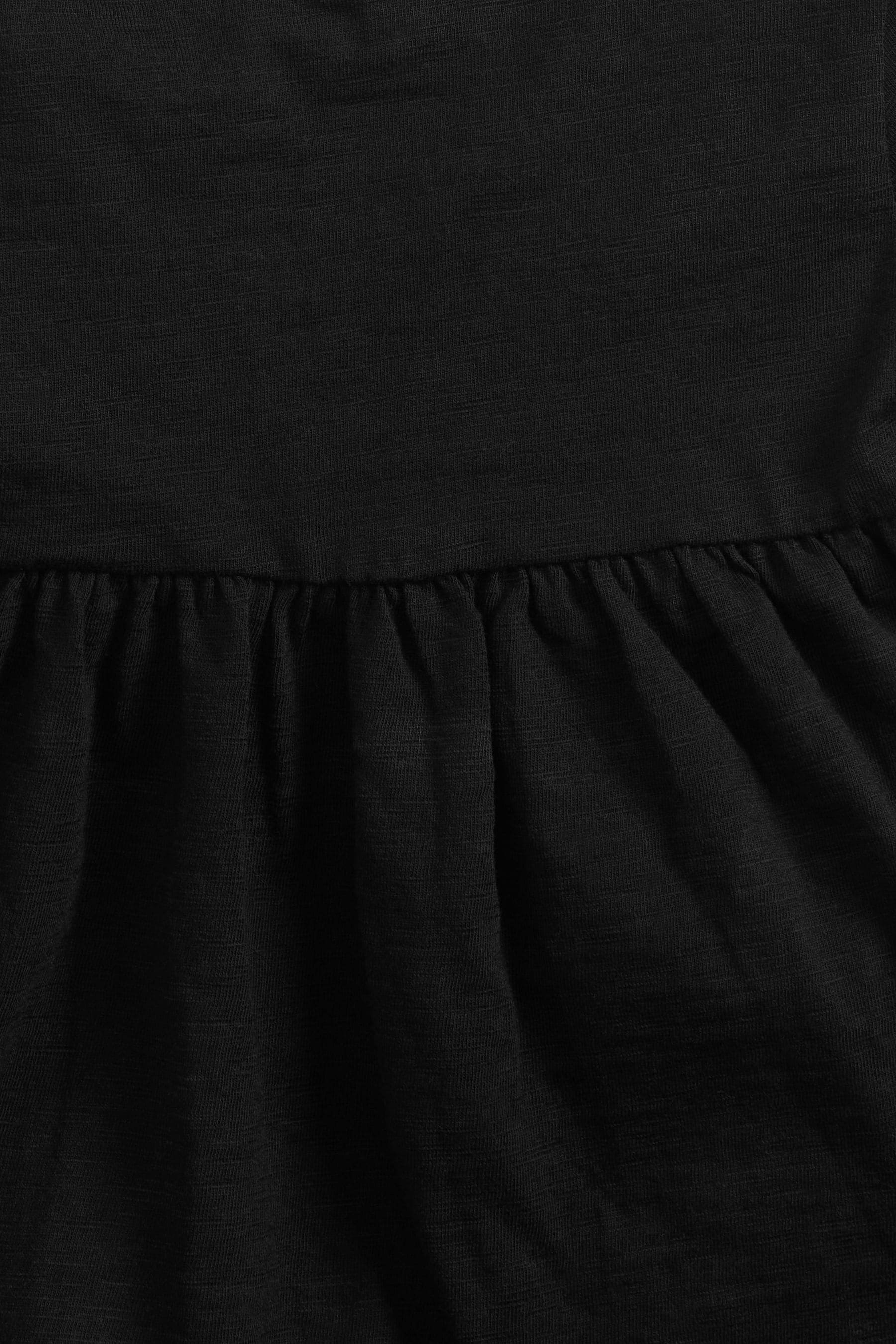 Black Cotton T-Shirt (3mths-7yrs)