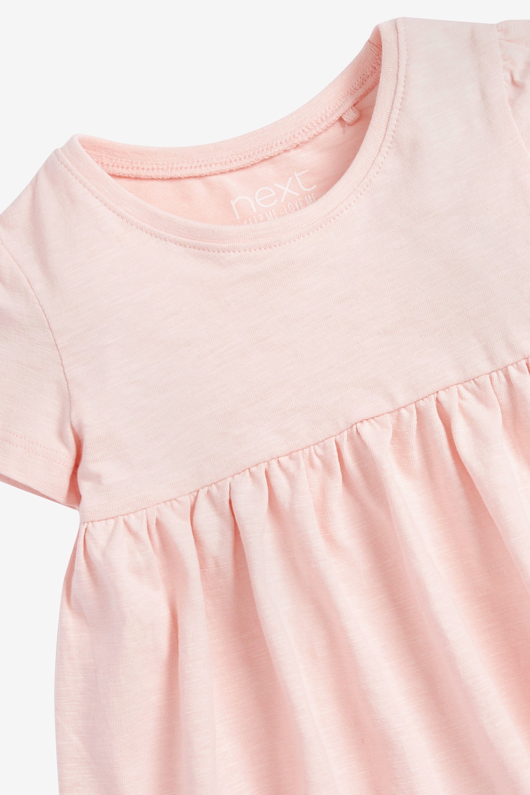 Pale Pink Cotton T-Shirt (3mths-7yrs)