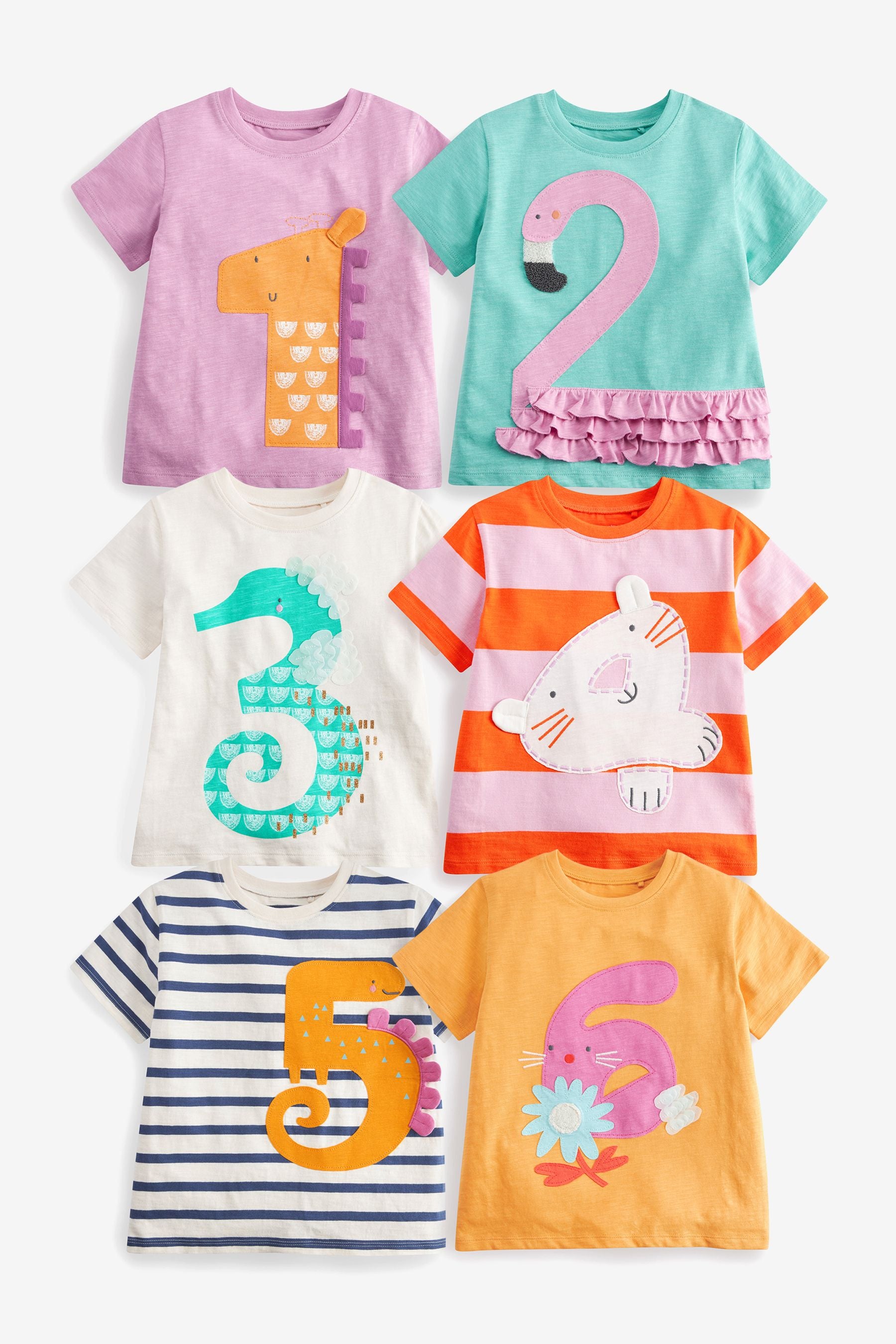 Multi I am Birthday T-Shirt (12mths-8yrs)