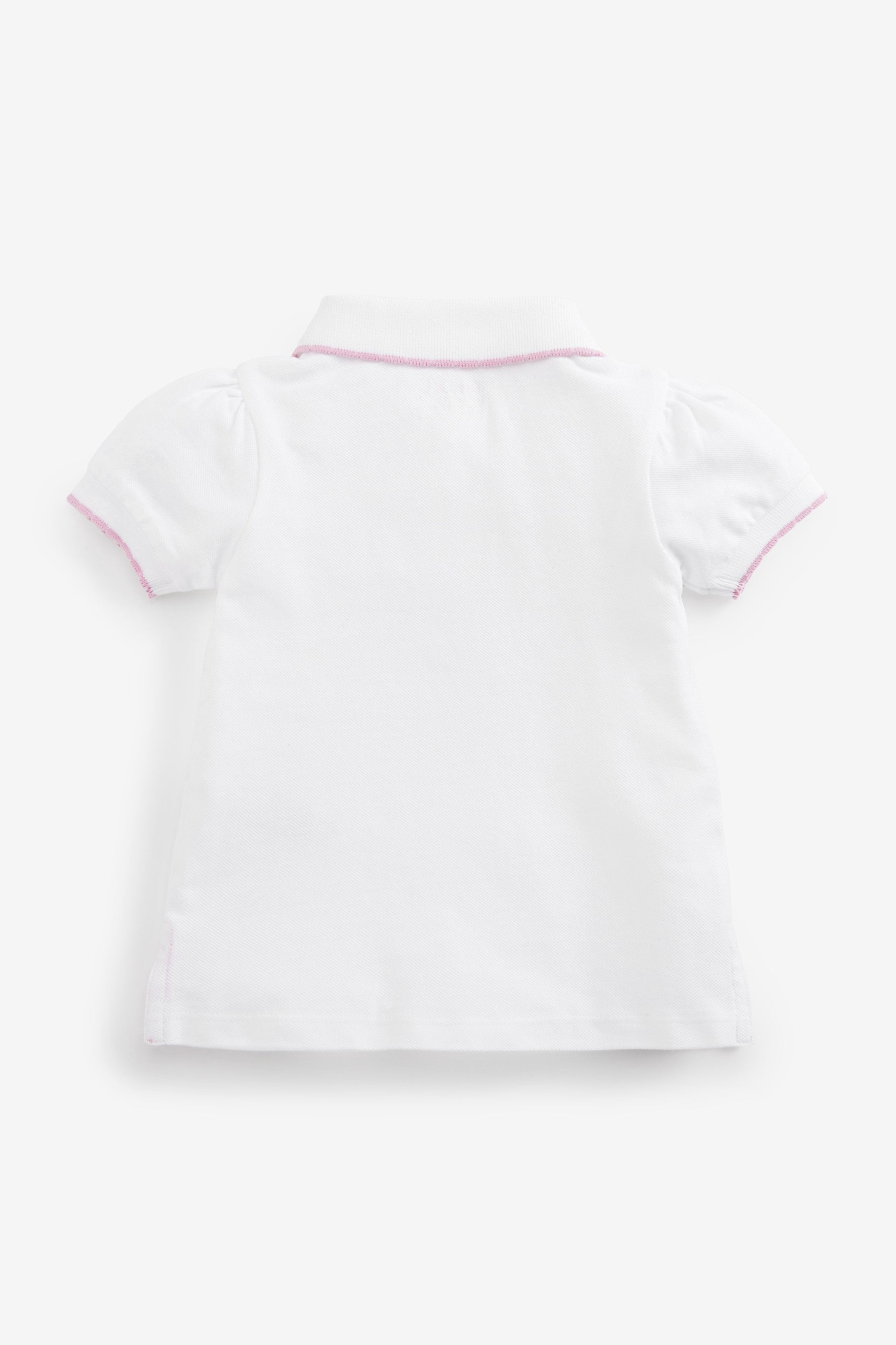 White Polo Top (3mths-7yrs)