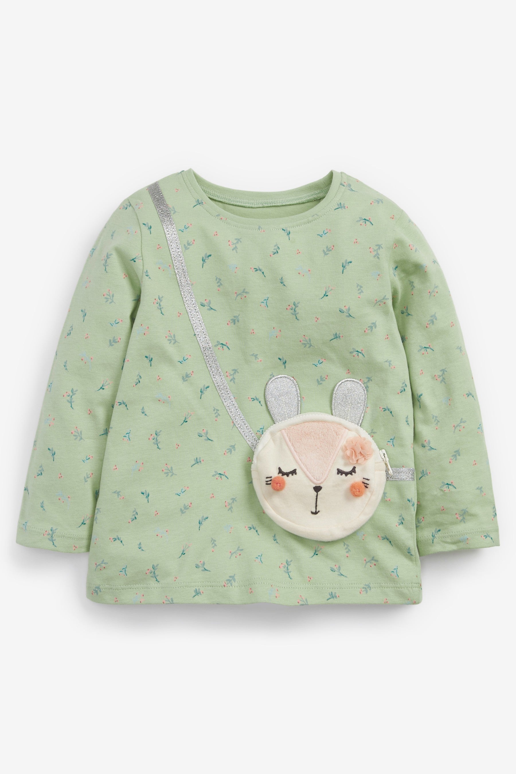 Green Bunny Bag T-Shirt (3mths-7yrs)