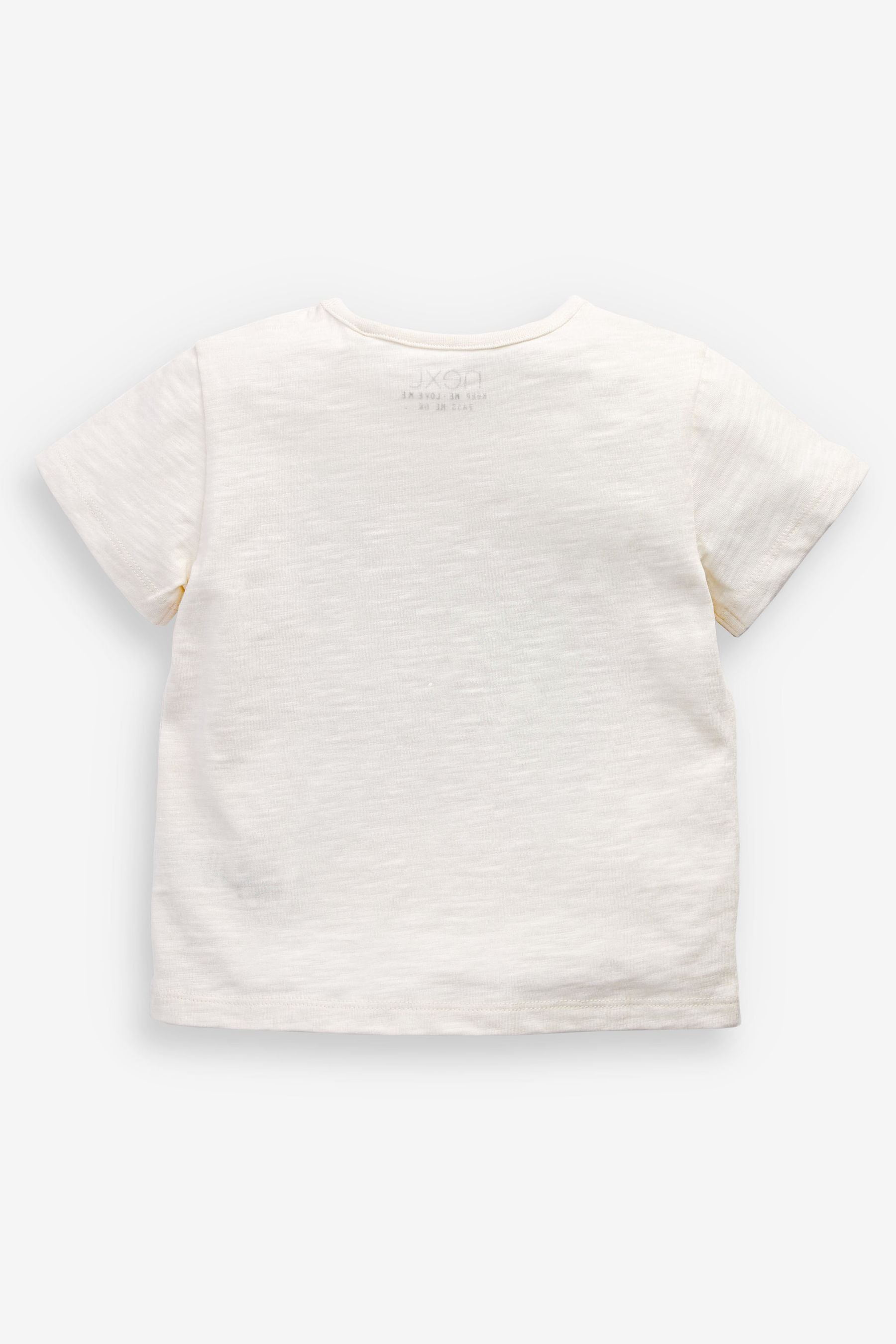 White Fun Slogan T-Shirt (3mths-7yrs)