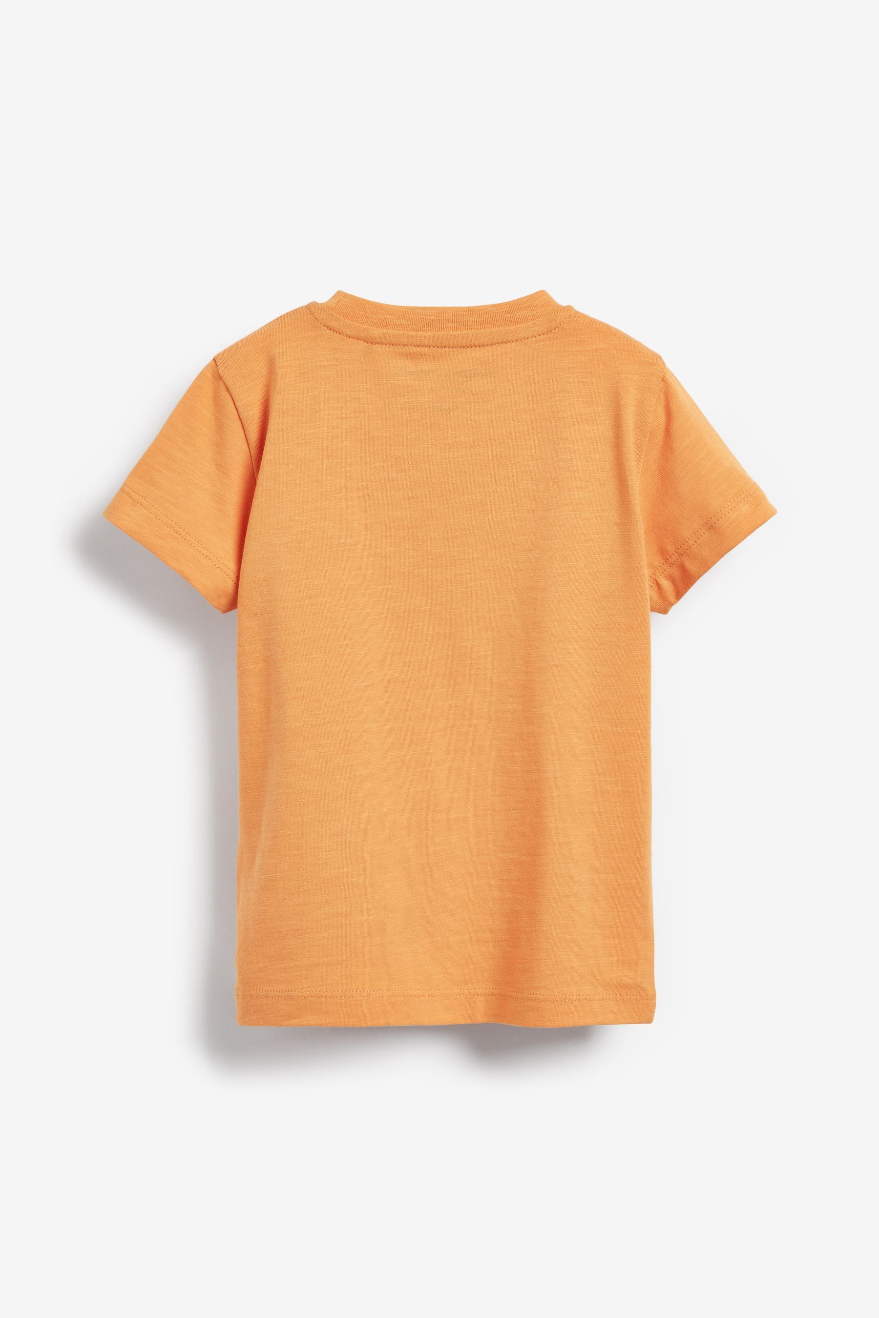 Ochre Yellow Short Sleeve Plain T-Shirt (3mths-7yrs)