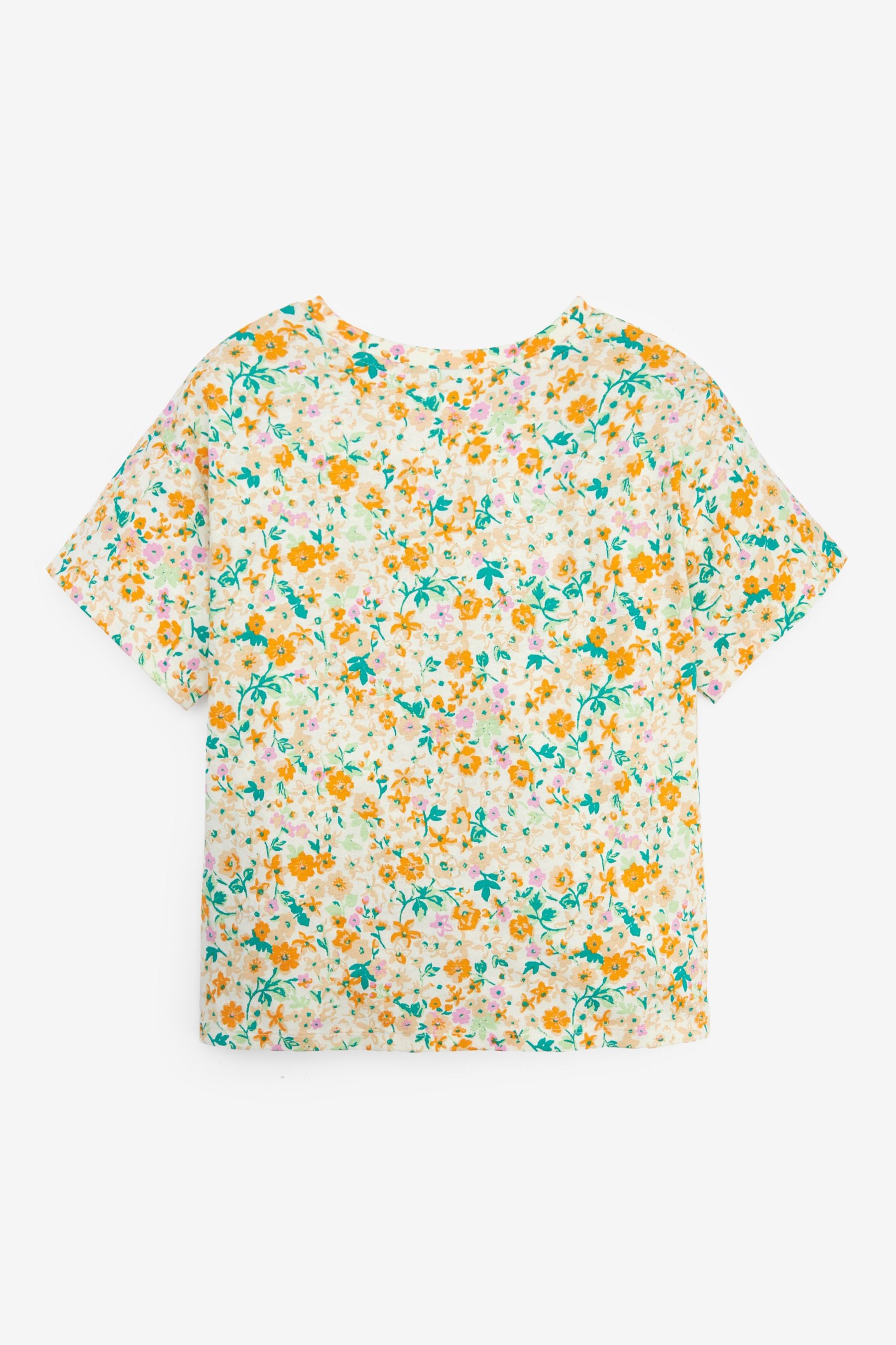 Floral Relaxed Fit T-Shirt (3-16yrs)