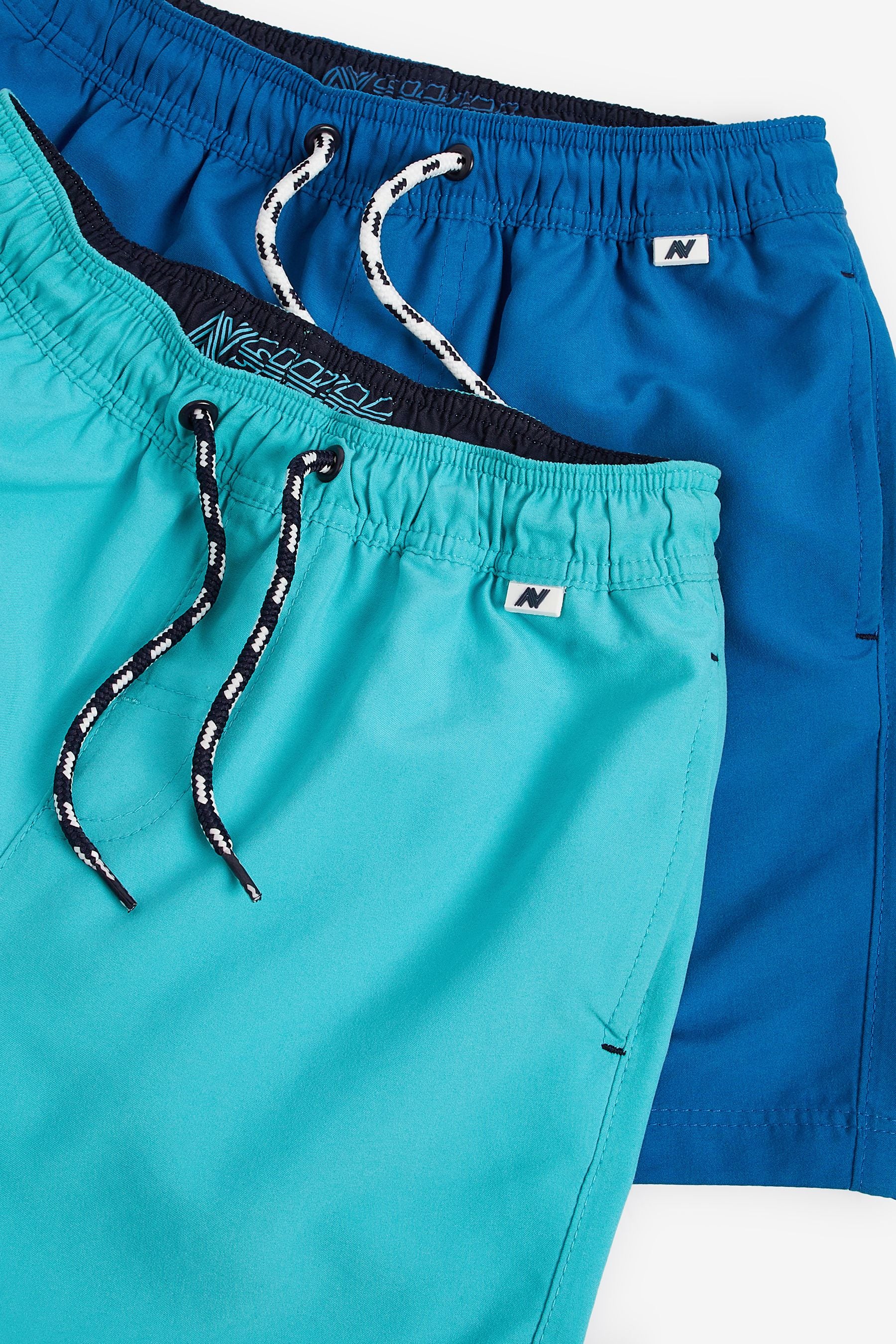 Cobalt/Turquoise Swim Shorts 2 Pack (1.5-16yrs)