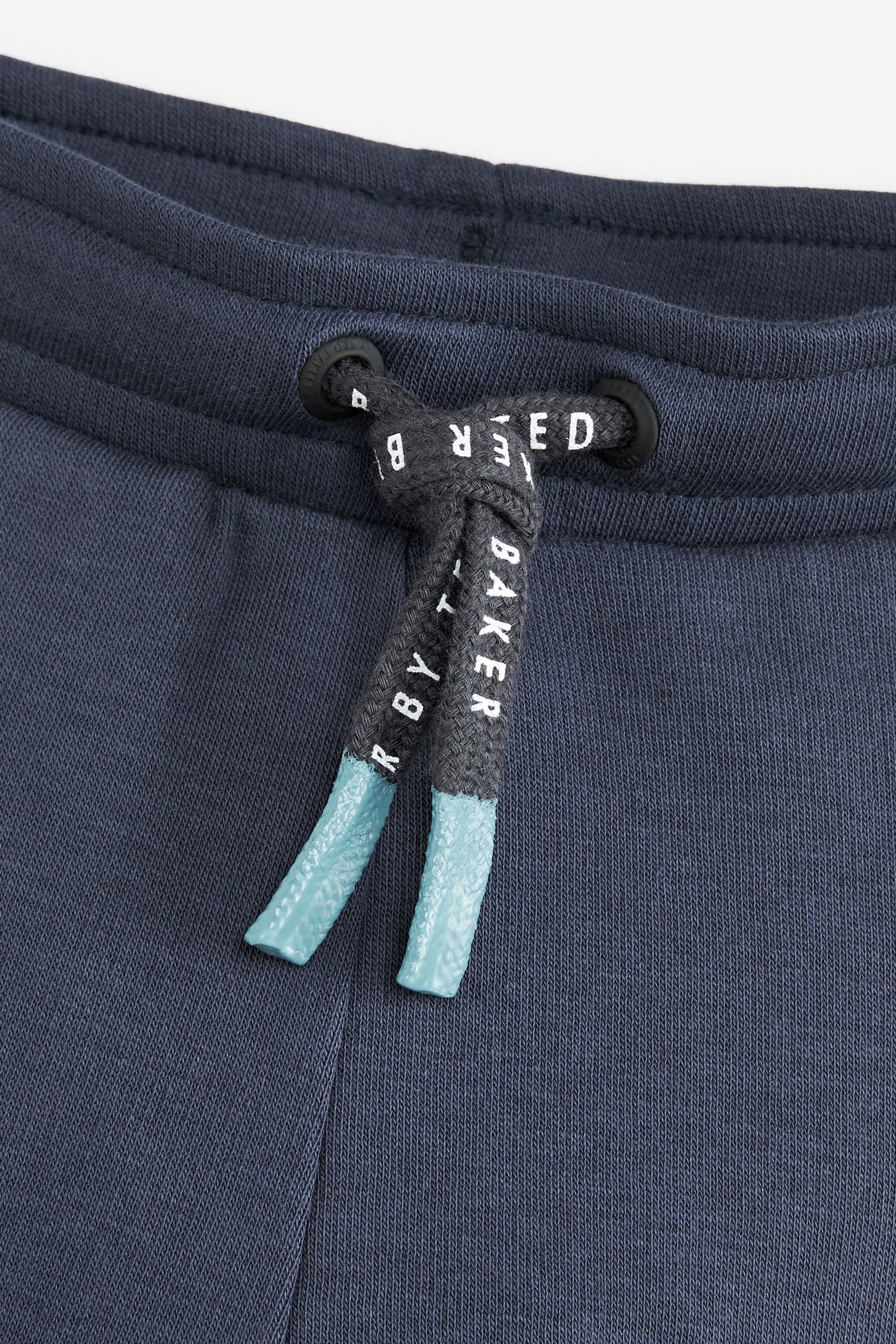 Baker by Ted Baker Navy Blue Colourblock T-Shirt and Joggers