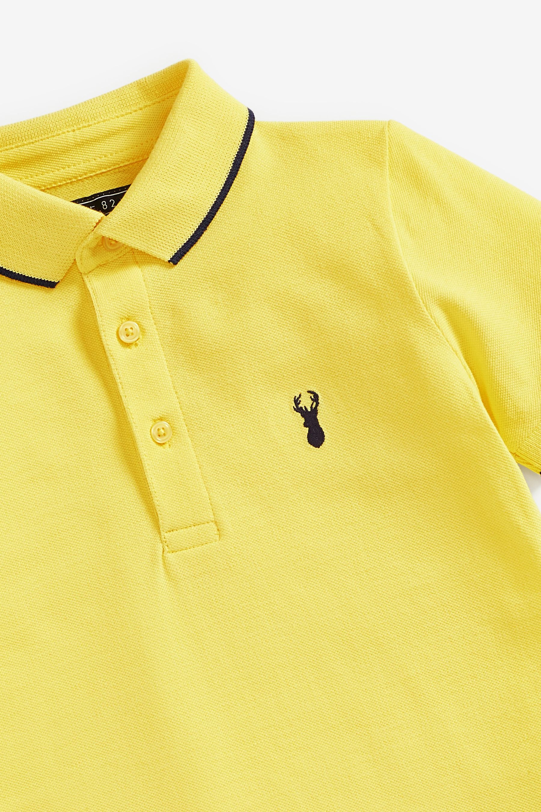 Yellow Short Sleeve Polo Shirt (3-16yrs)