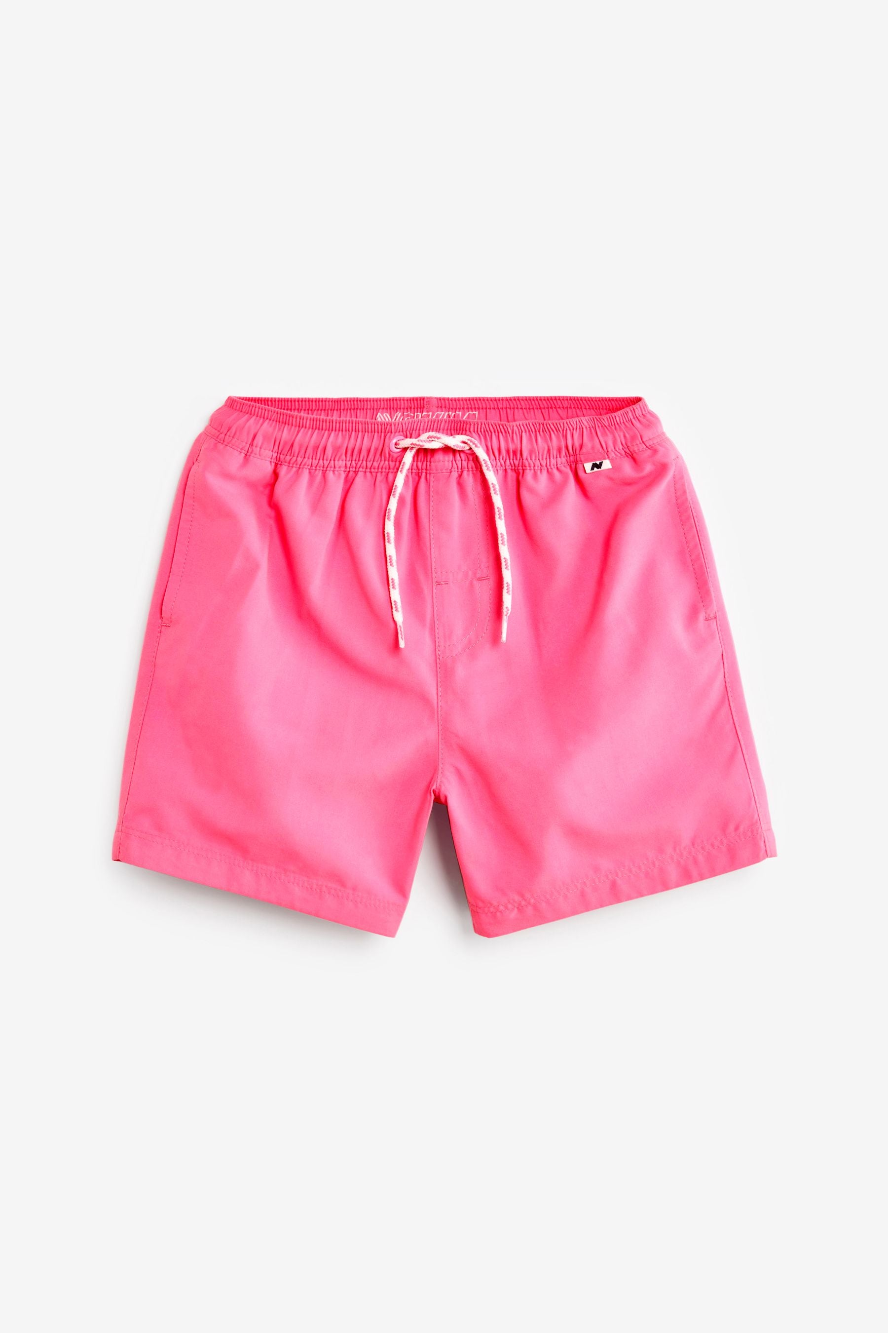 Fluro Pink Regular Length Swim Shorts (1.5-16yrs)