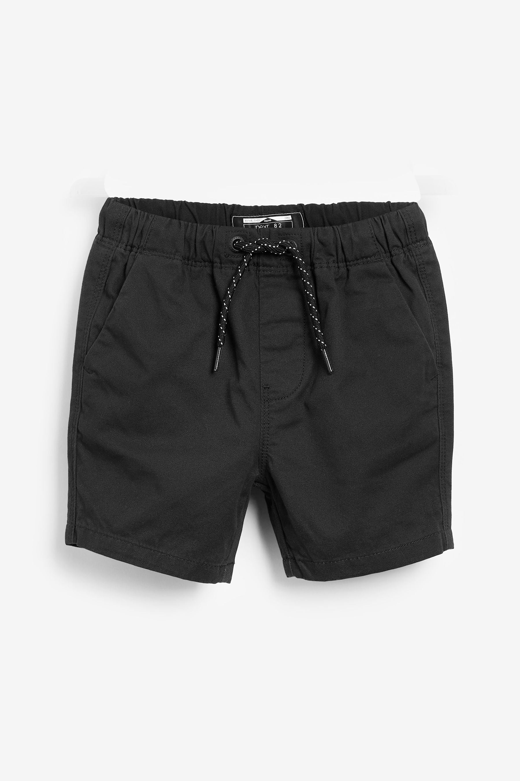 Utility Black 3 Pack Pull-On Shorts (3mths-7yrs)