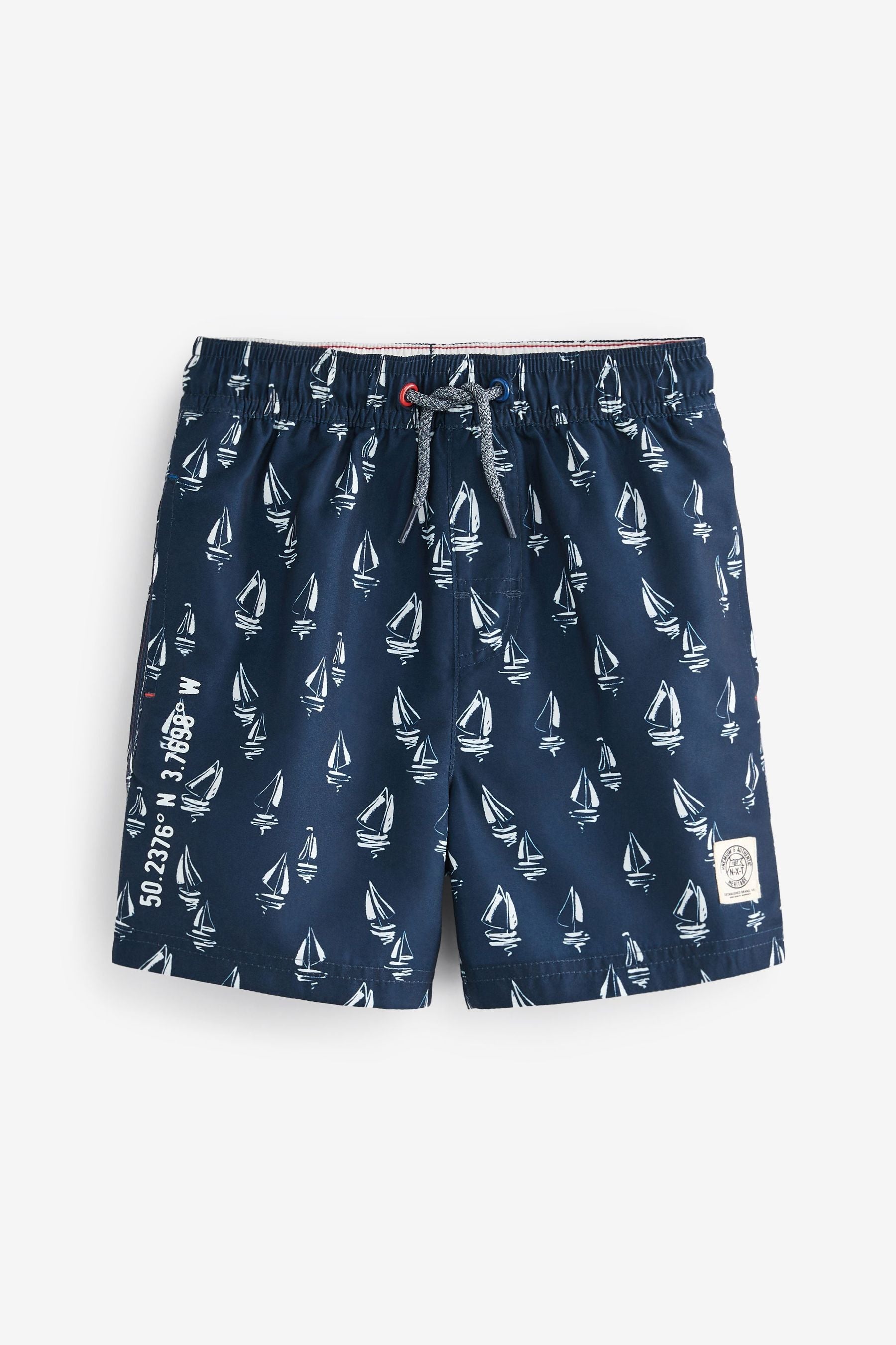 Blue Boat Swim Shorts (3mths-16yrs)